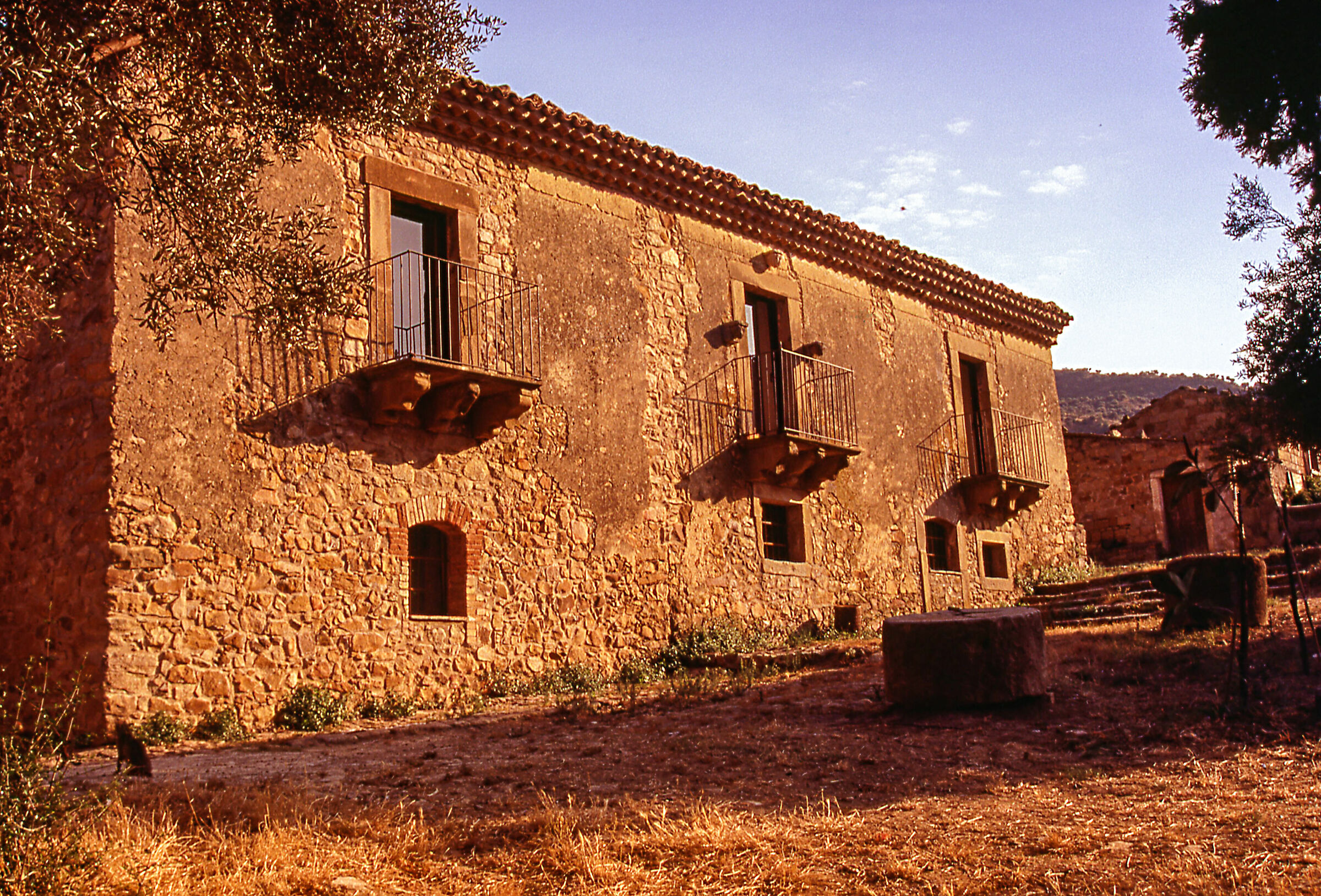 Casa mia al tramonto