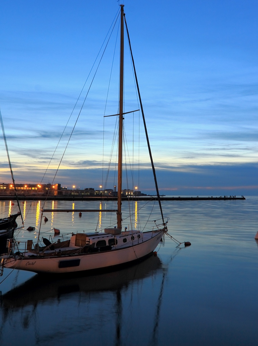 Trieste, nei pressi del molo Audace