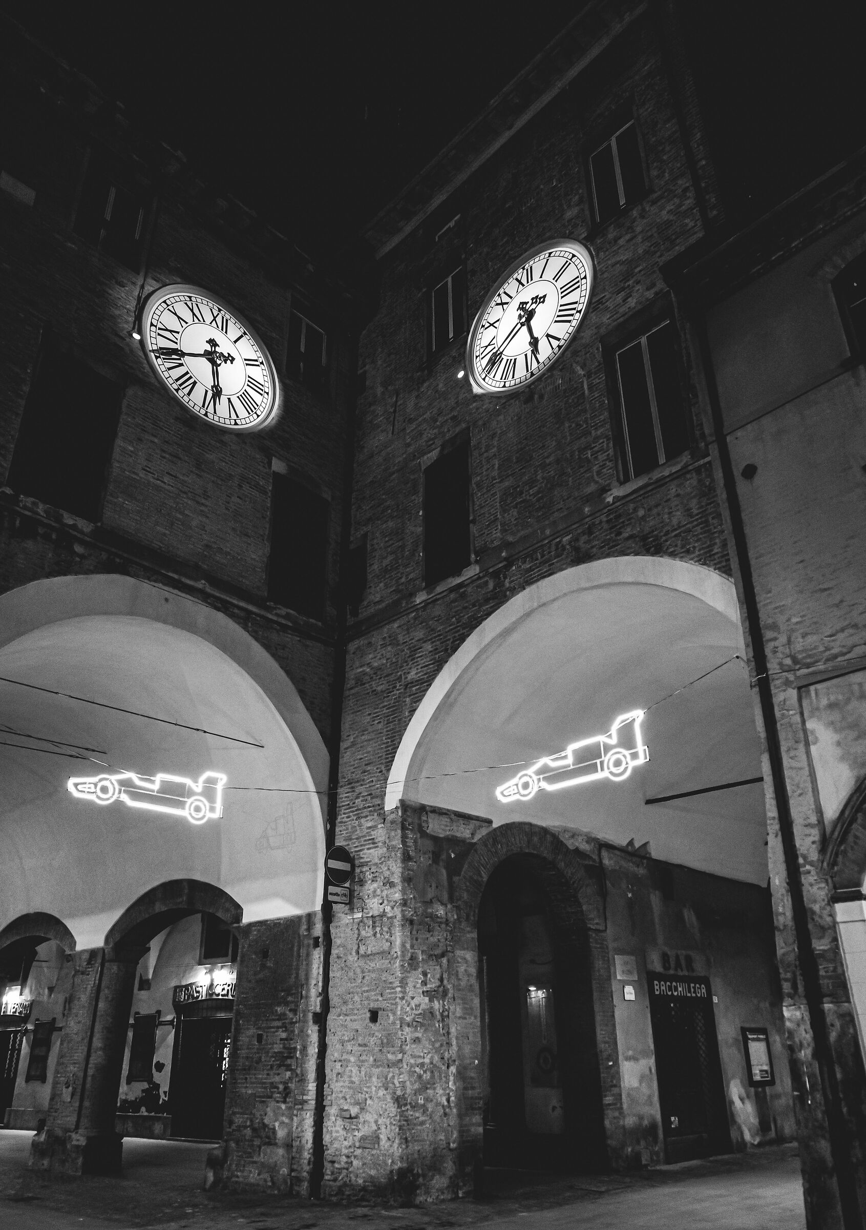 Two watches in the night  - Imola