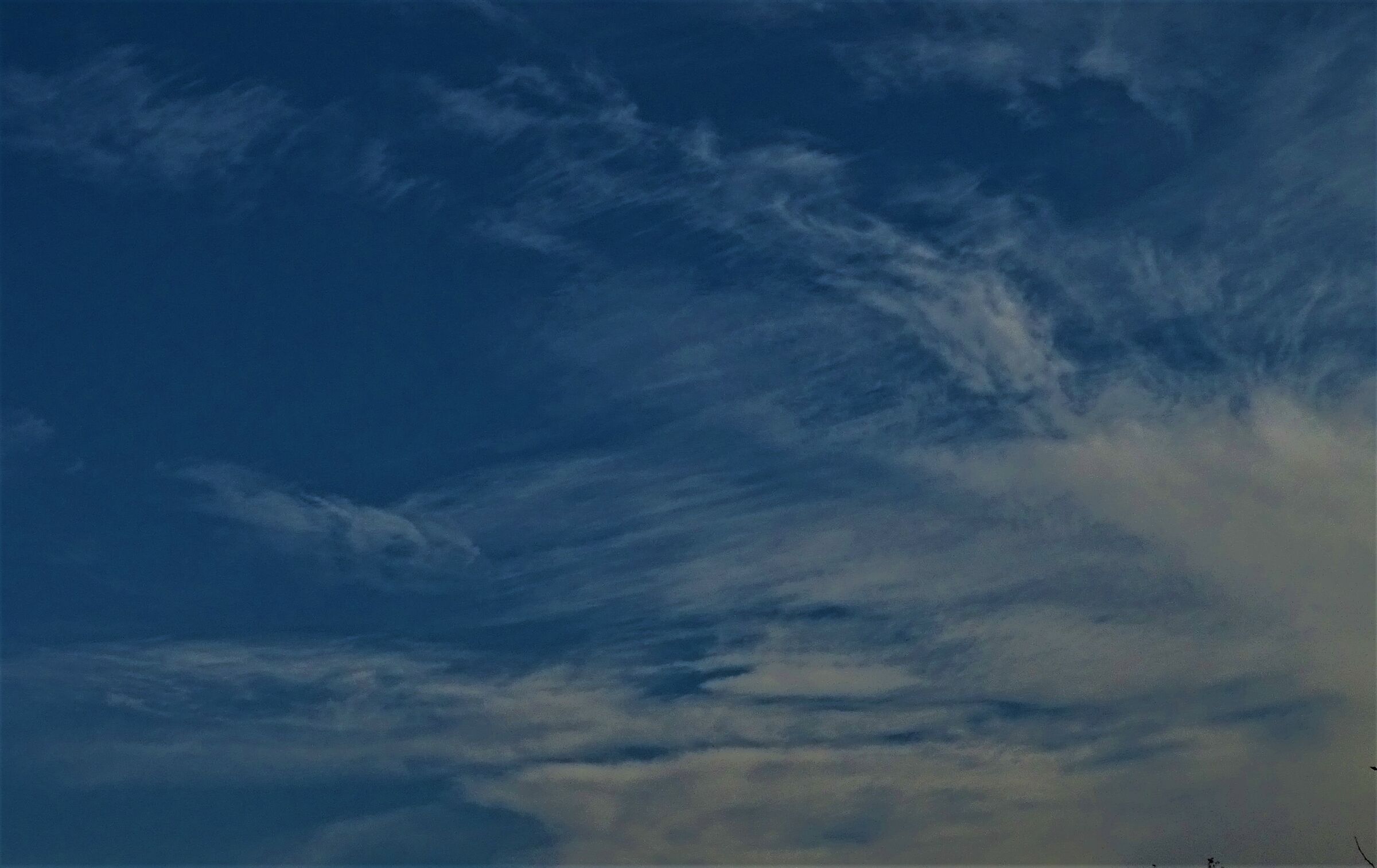 spen of clouds in the sky..