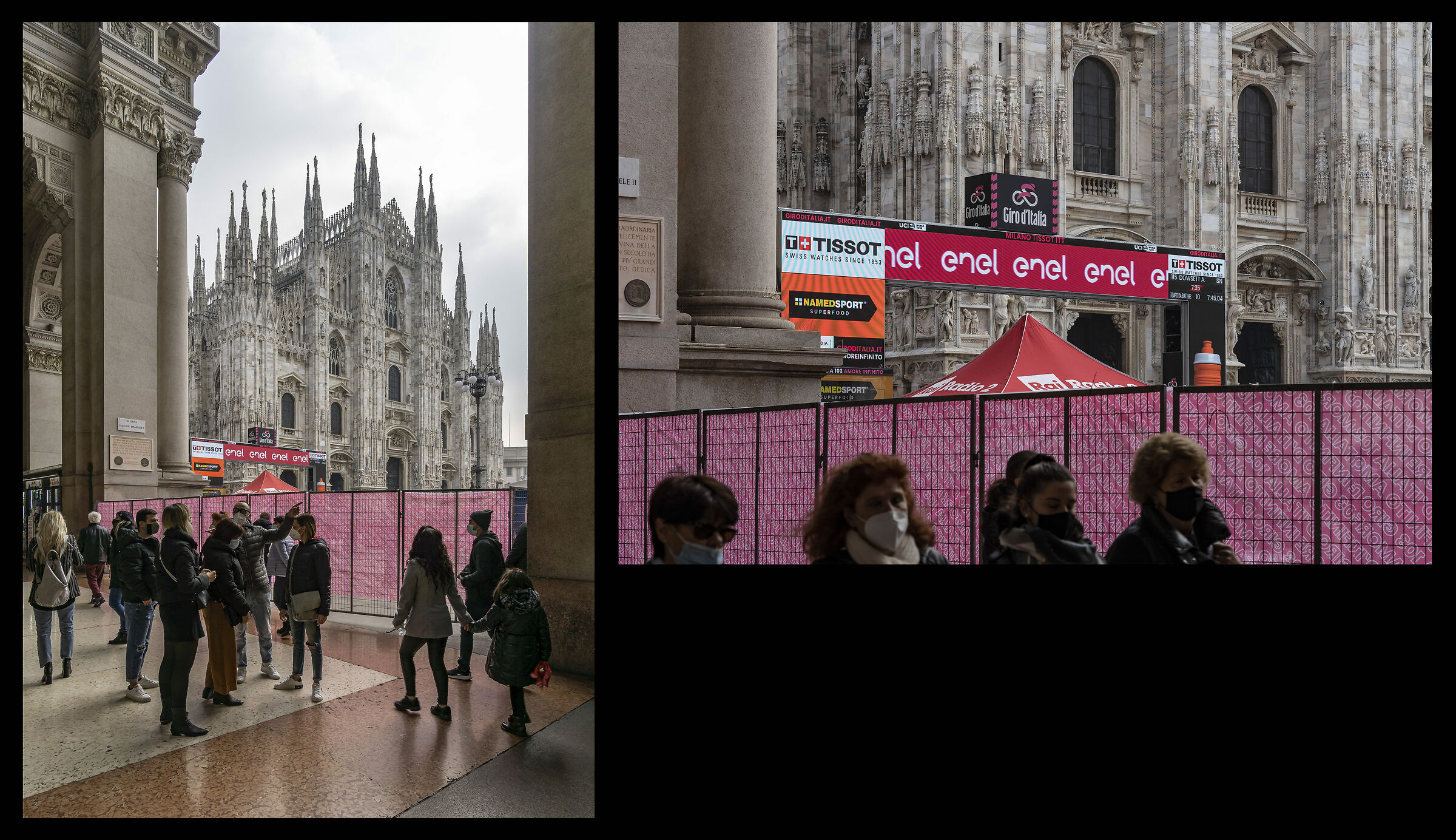 Waiting for the arrival of the Giro d'Italia - 11:11