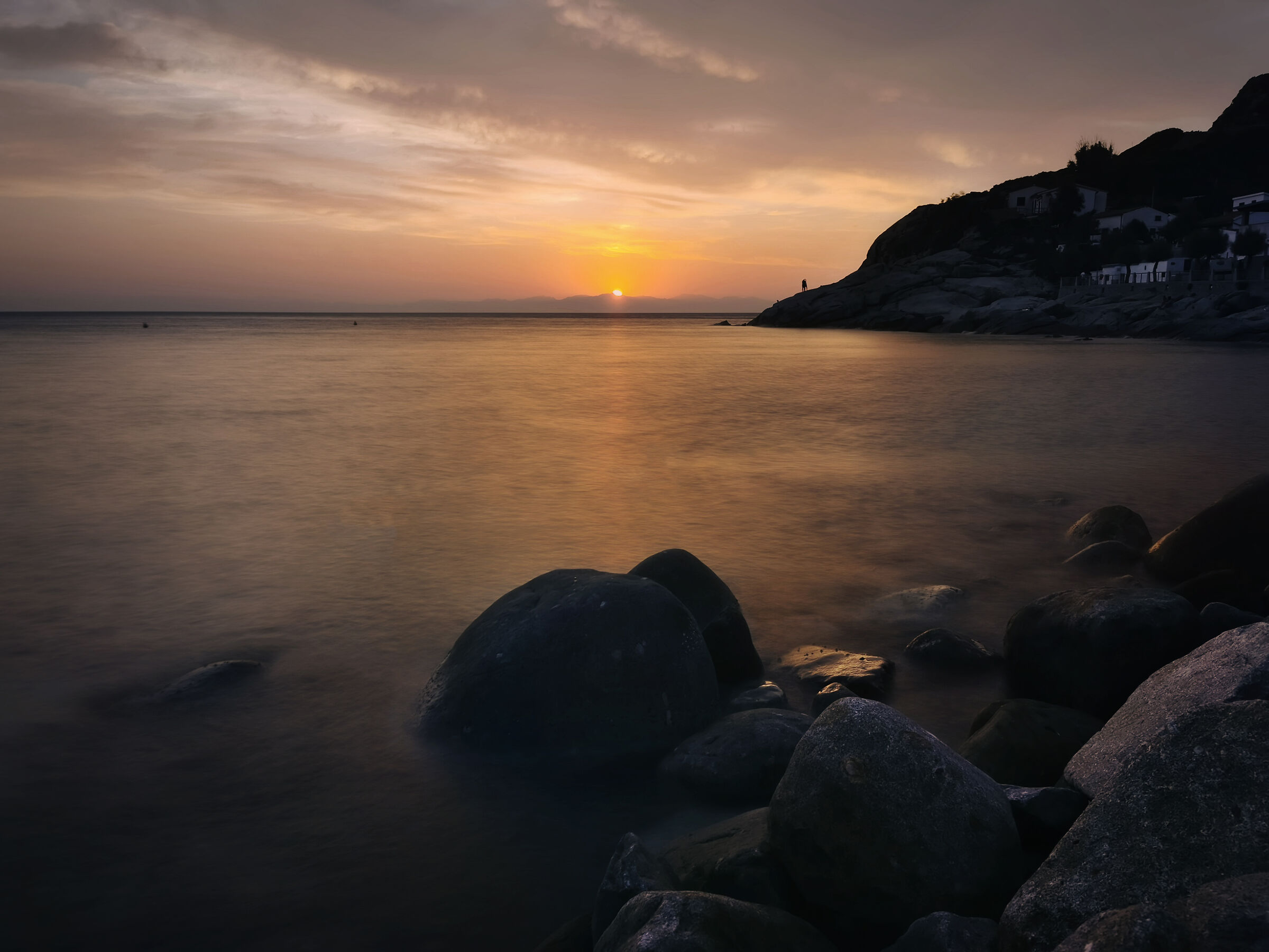 Tramonto all'Isola d'Elba
