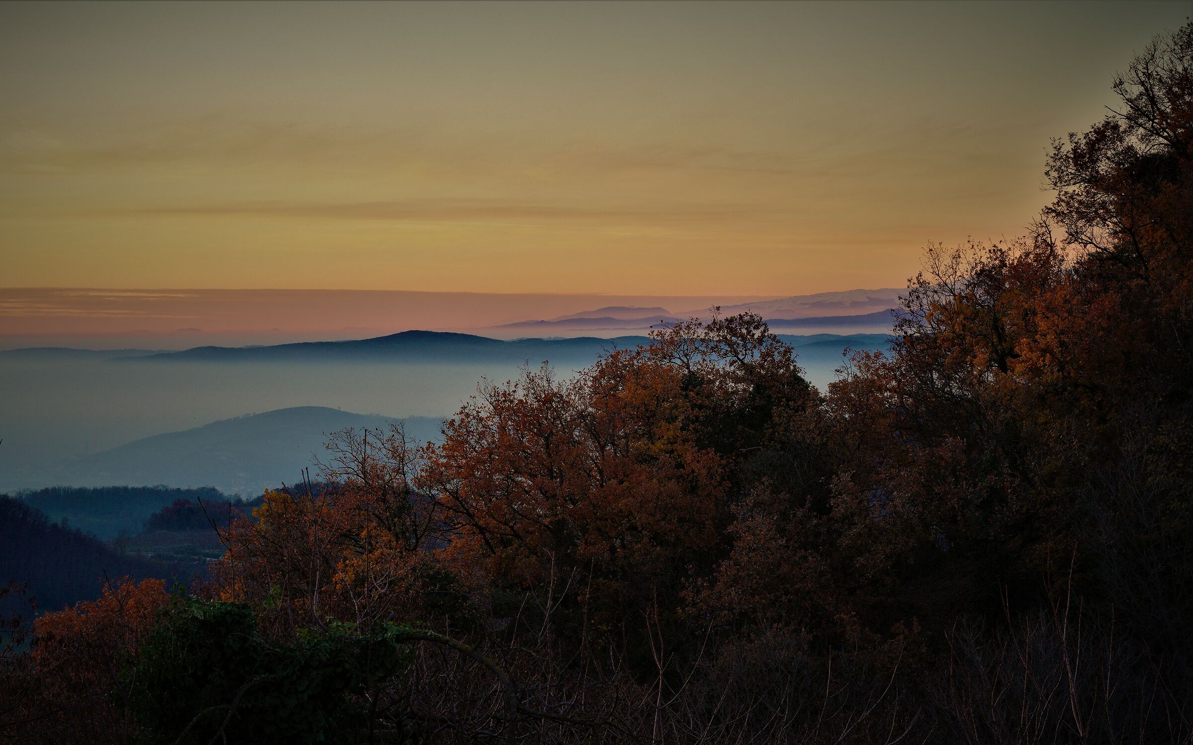Sunset in Teolo (PD)