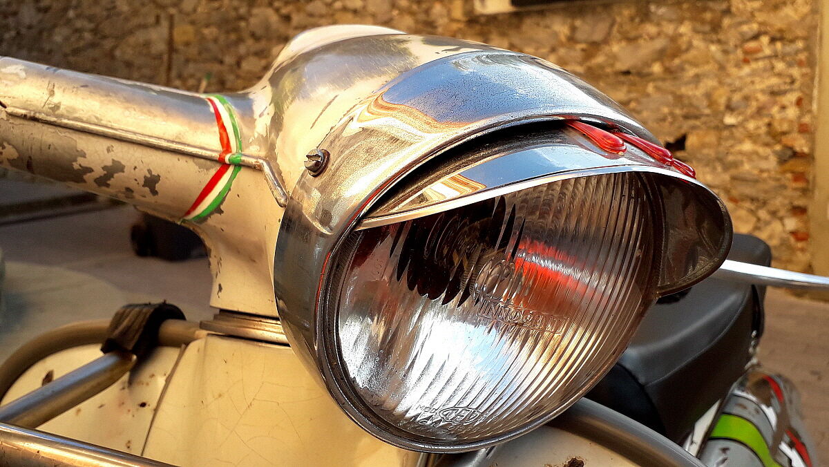 Ho incontrato una lambretta!