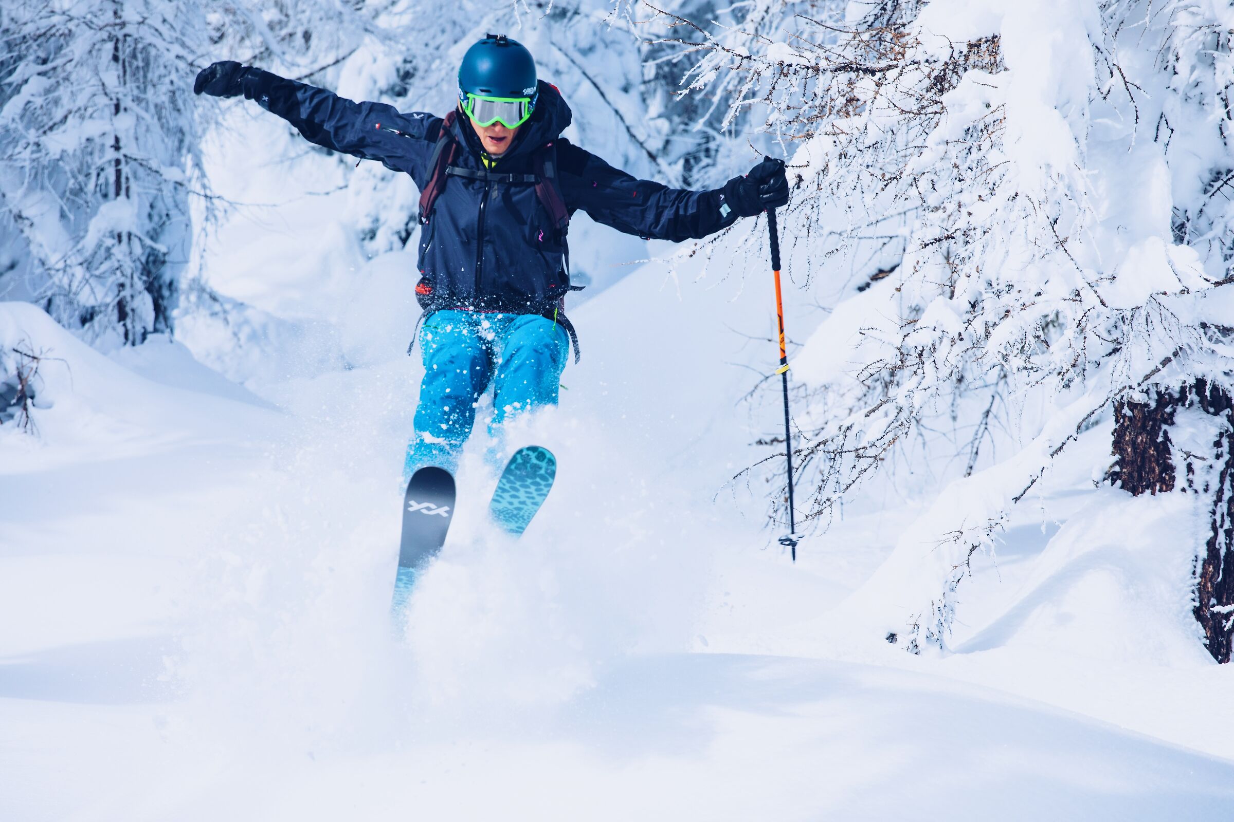 Skiing
