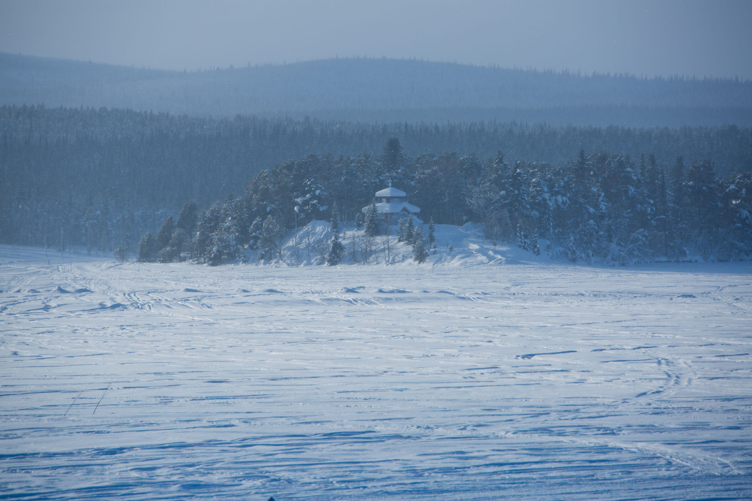 someone, somewhere in winter time