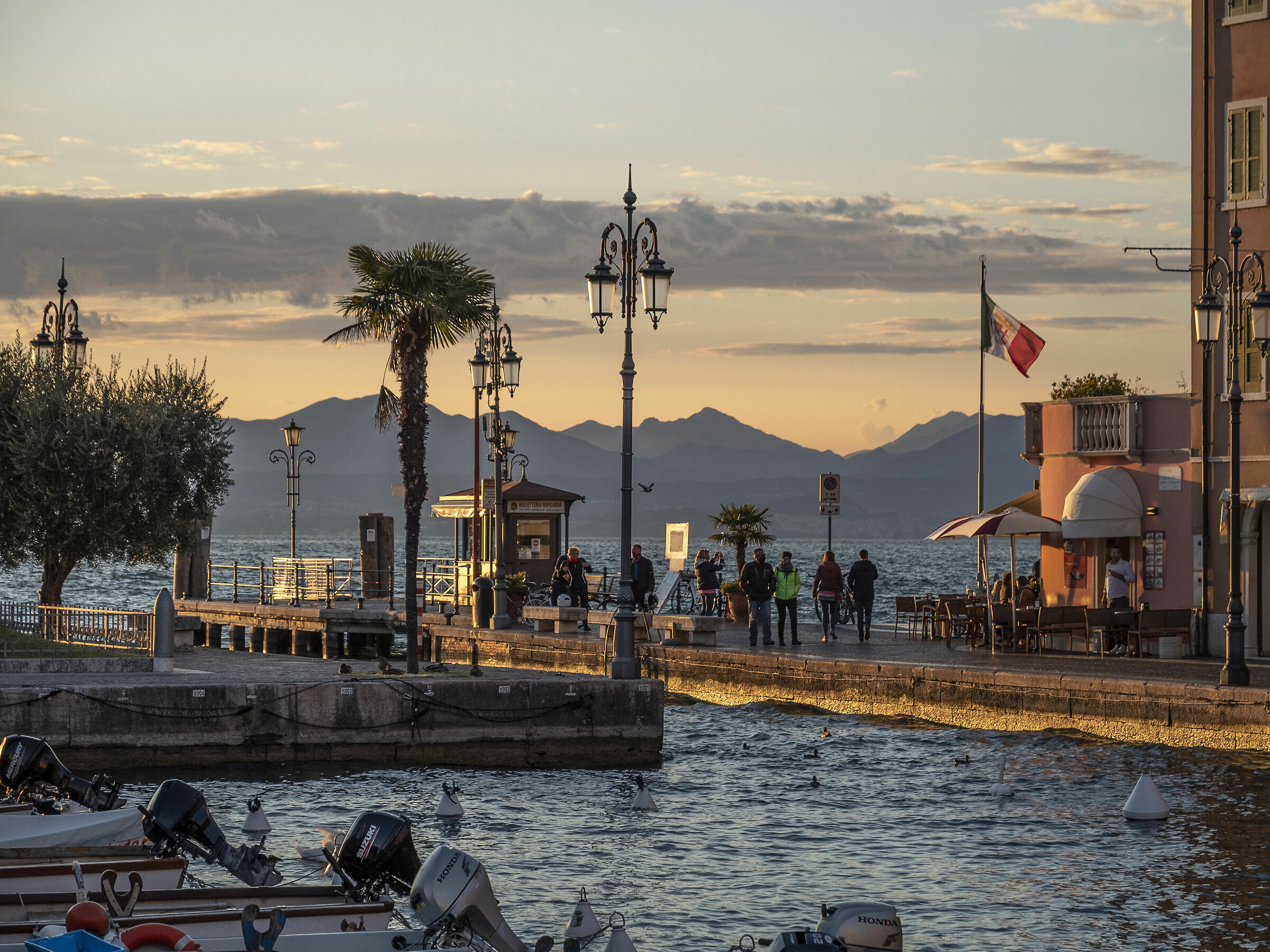 Lazise - l'ora d'oro