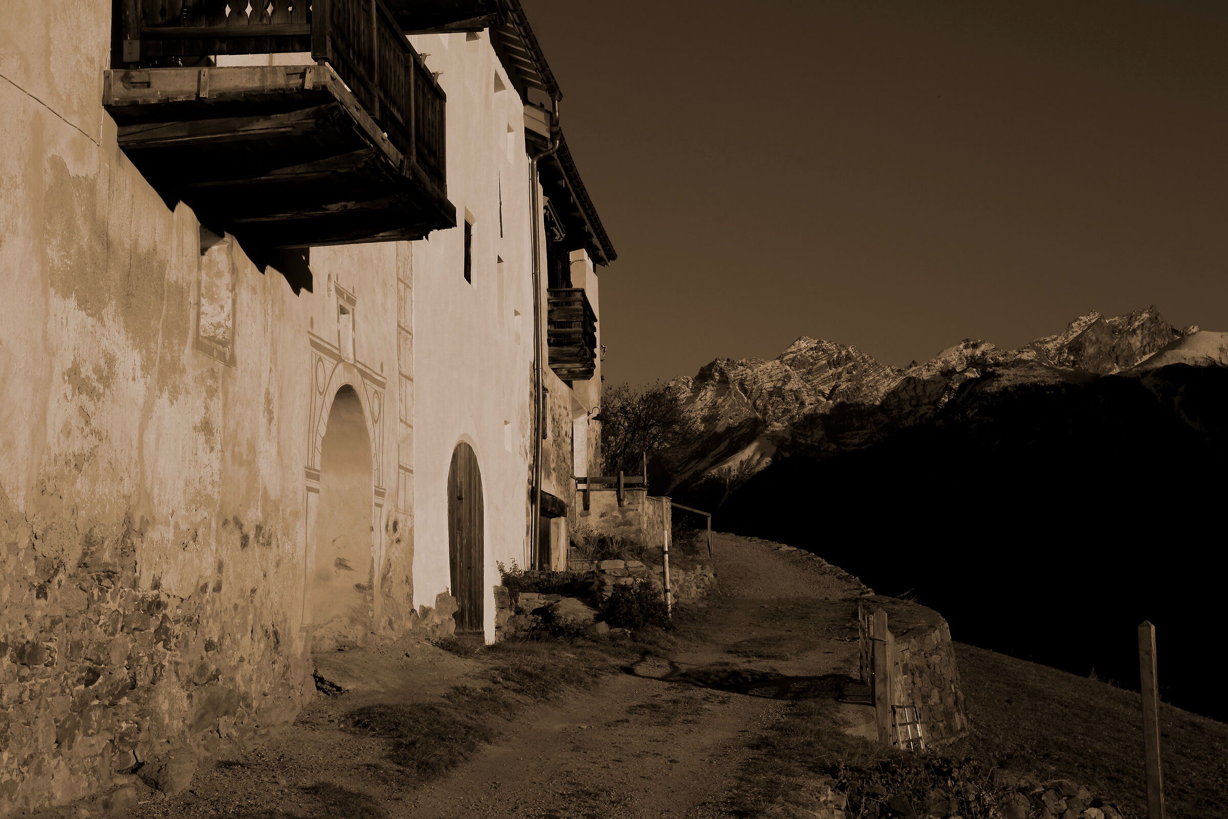 Guarda in bassa Engadina