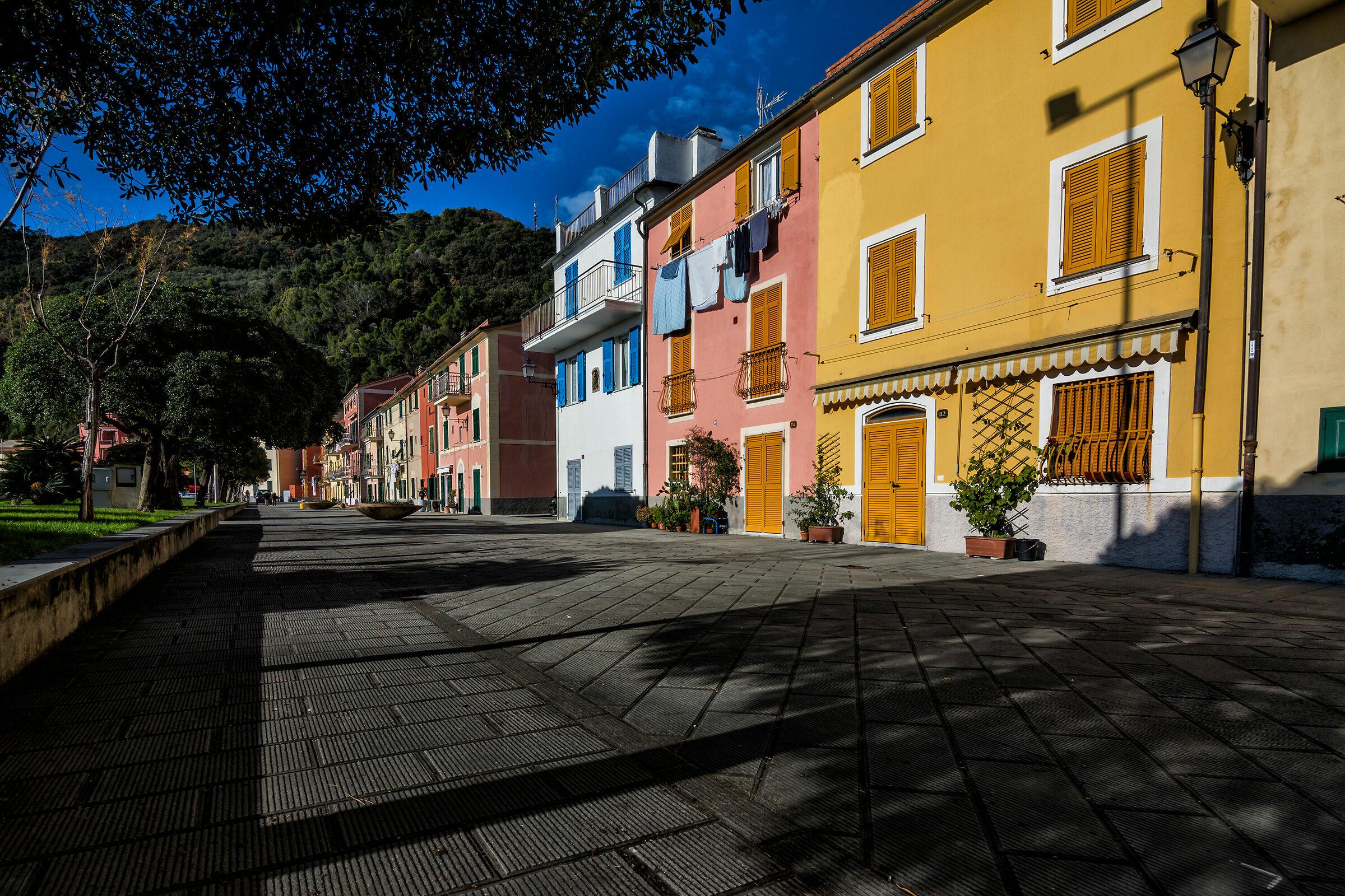 The colors of Liguria