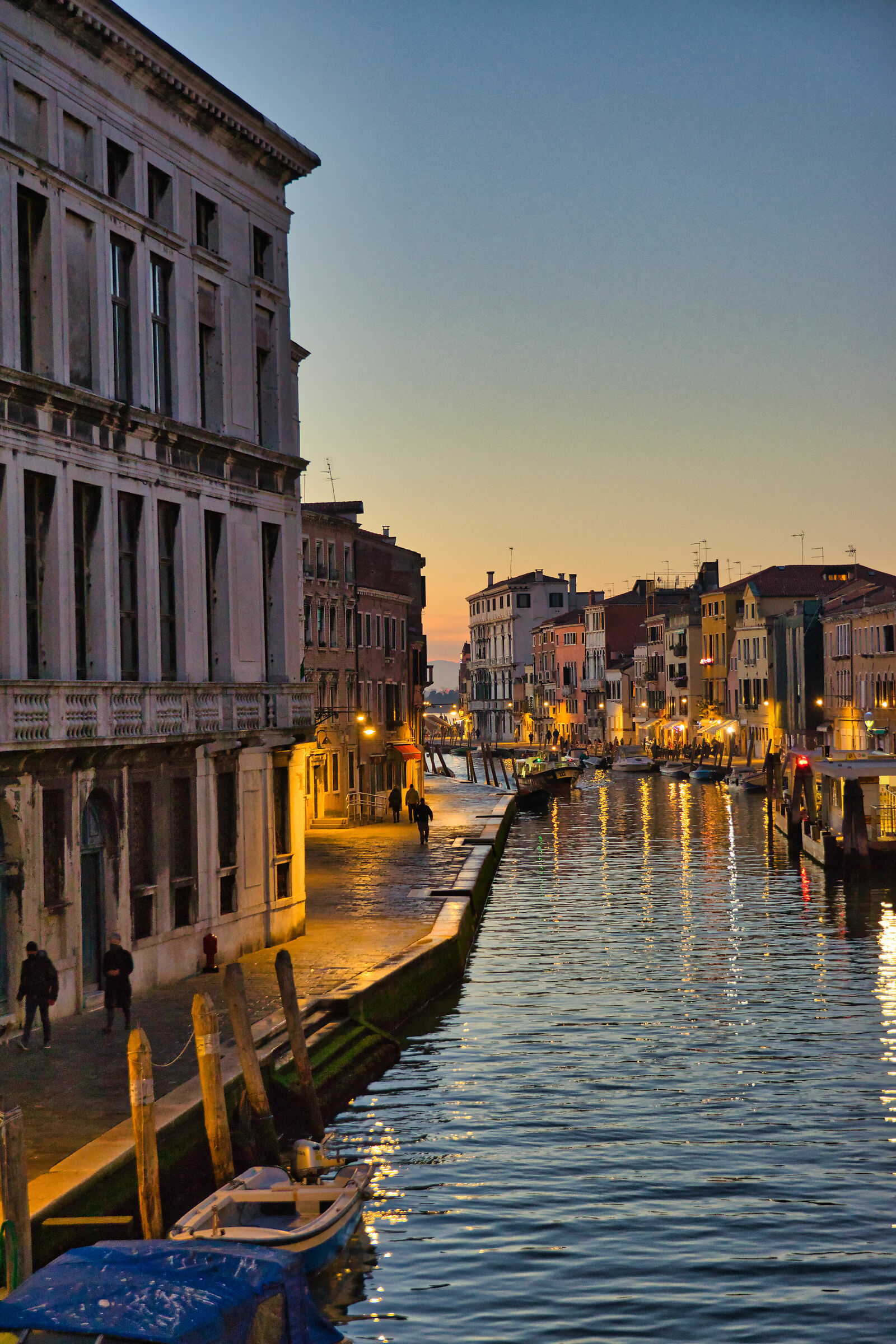 tramonto a Venezia