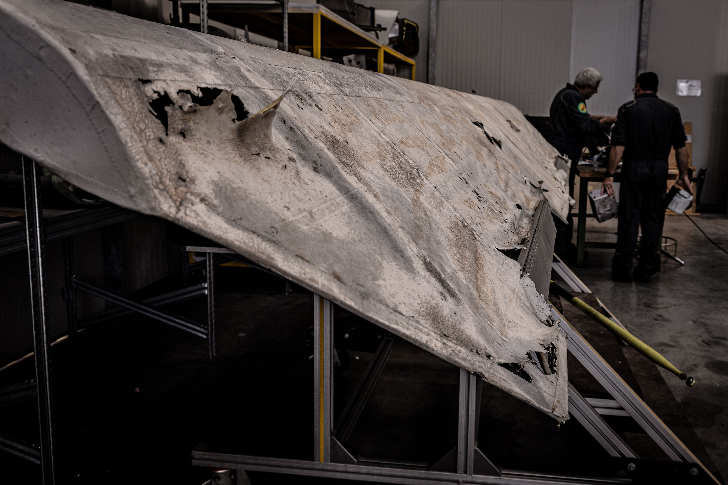 Aviorestauro - canvas to be rebuilt