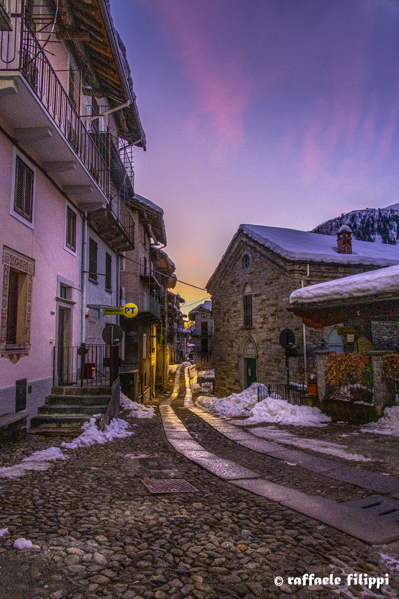 Sunrise in Piedicavallo - Biellese