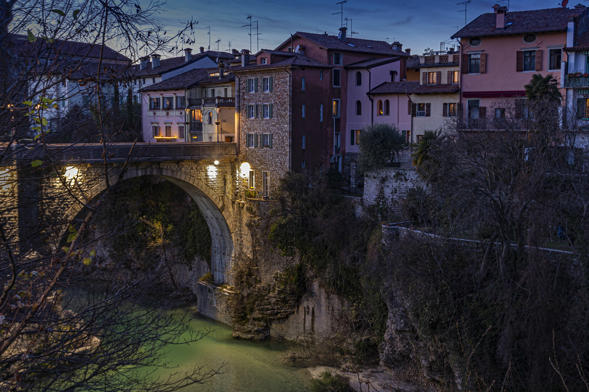 Cividale del Friuli al tramonto