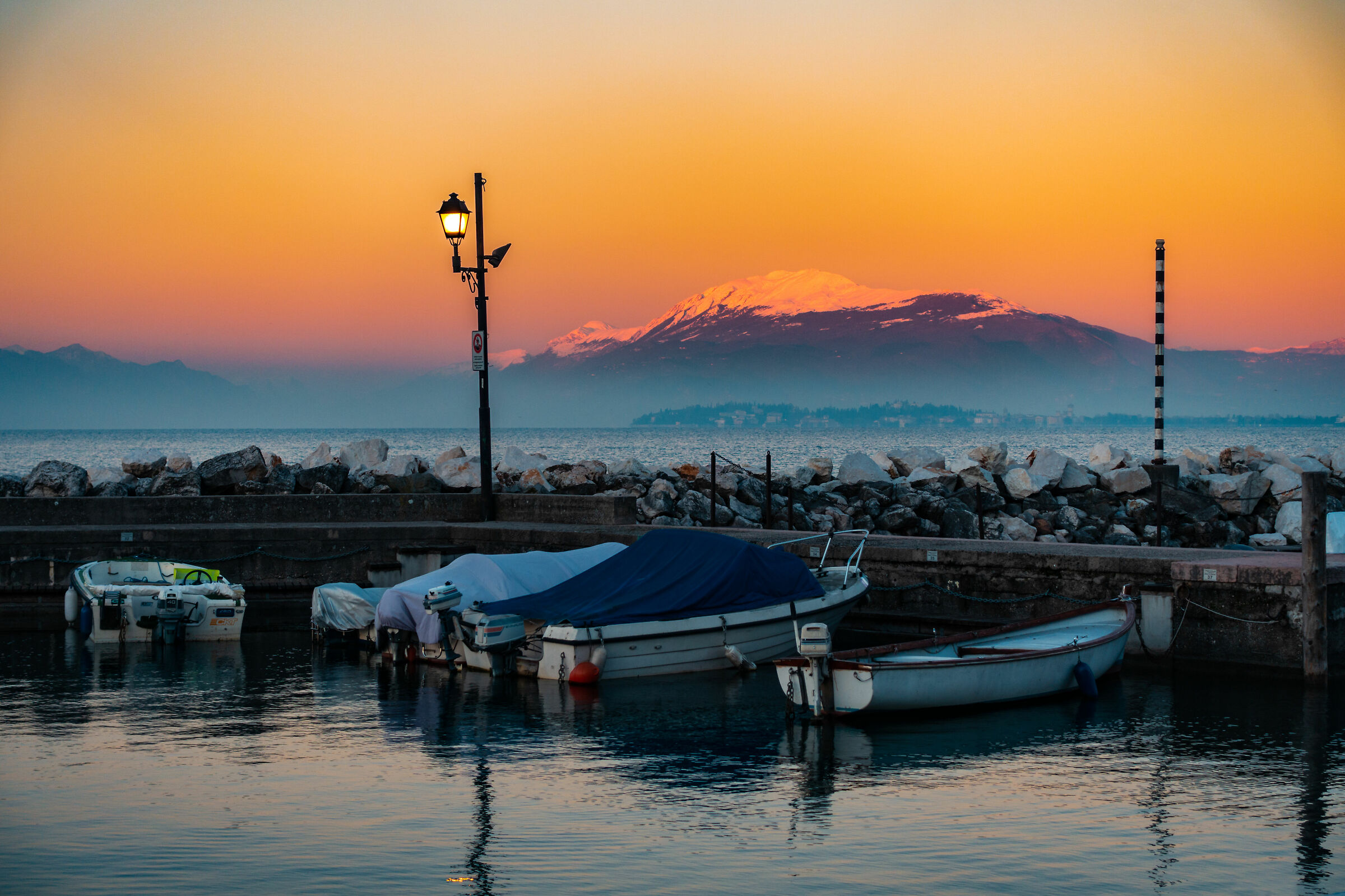 Tramonto sul Lago di Garda