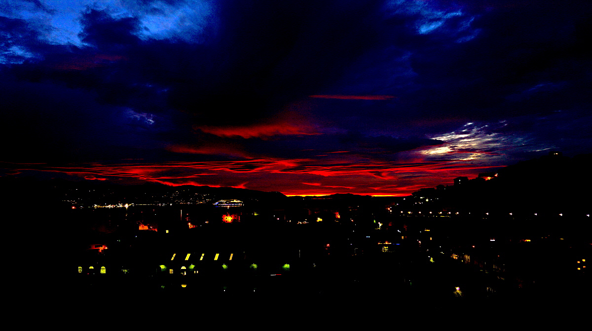 Early wake-up call this morning