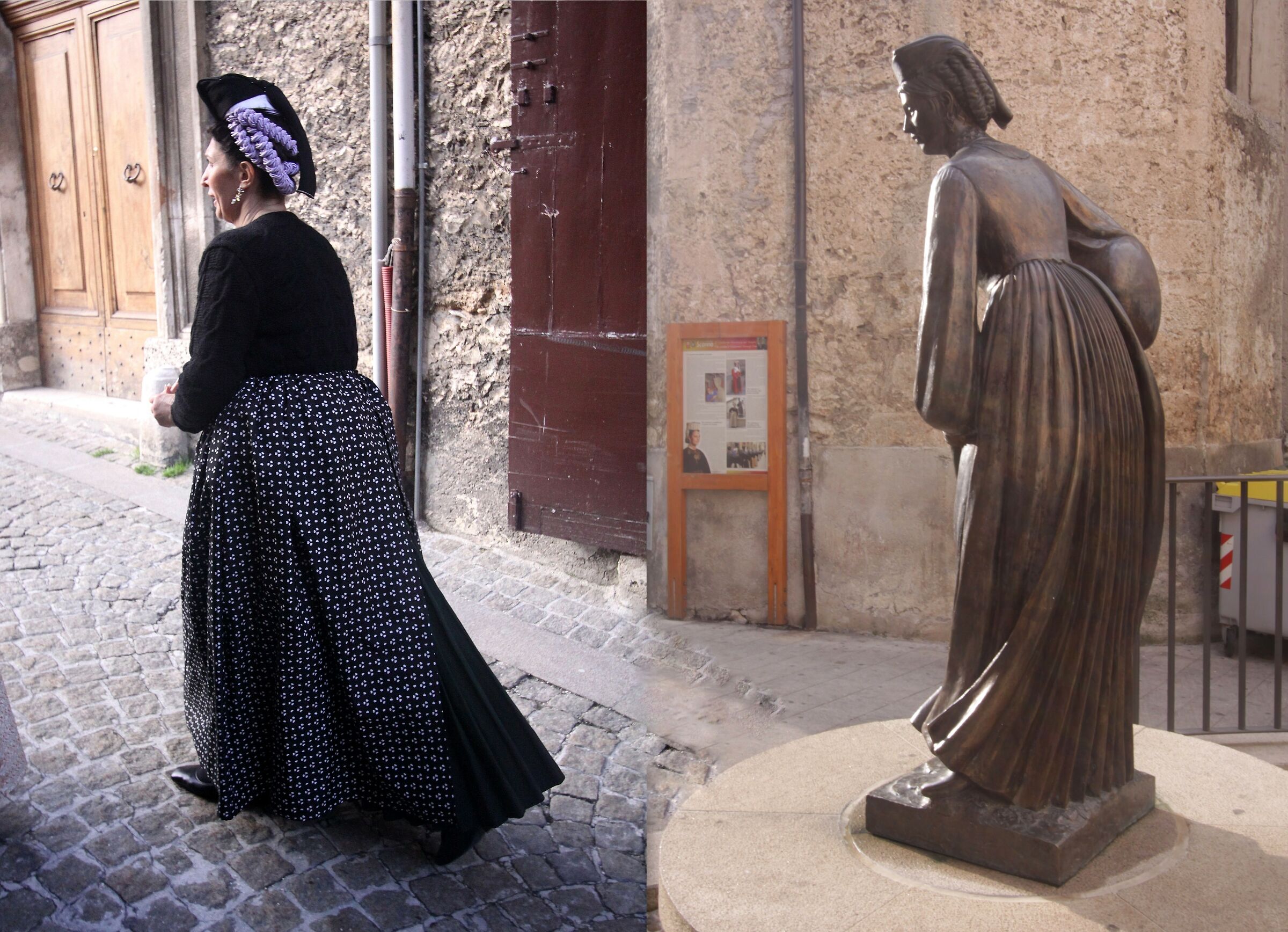 Collage à- Scanno