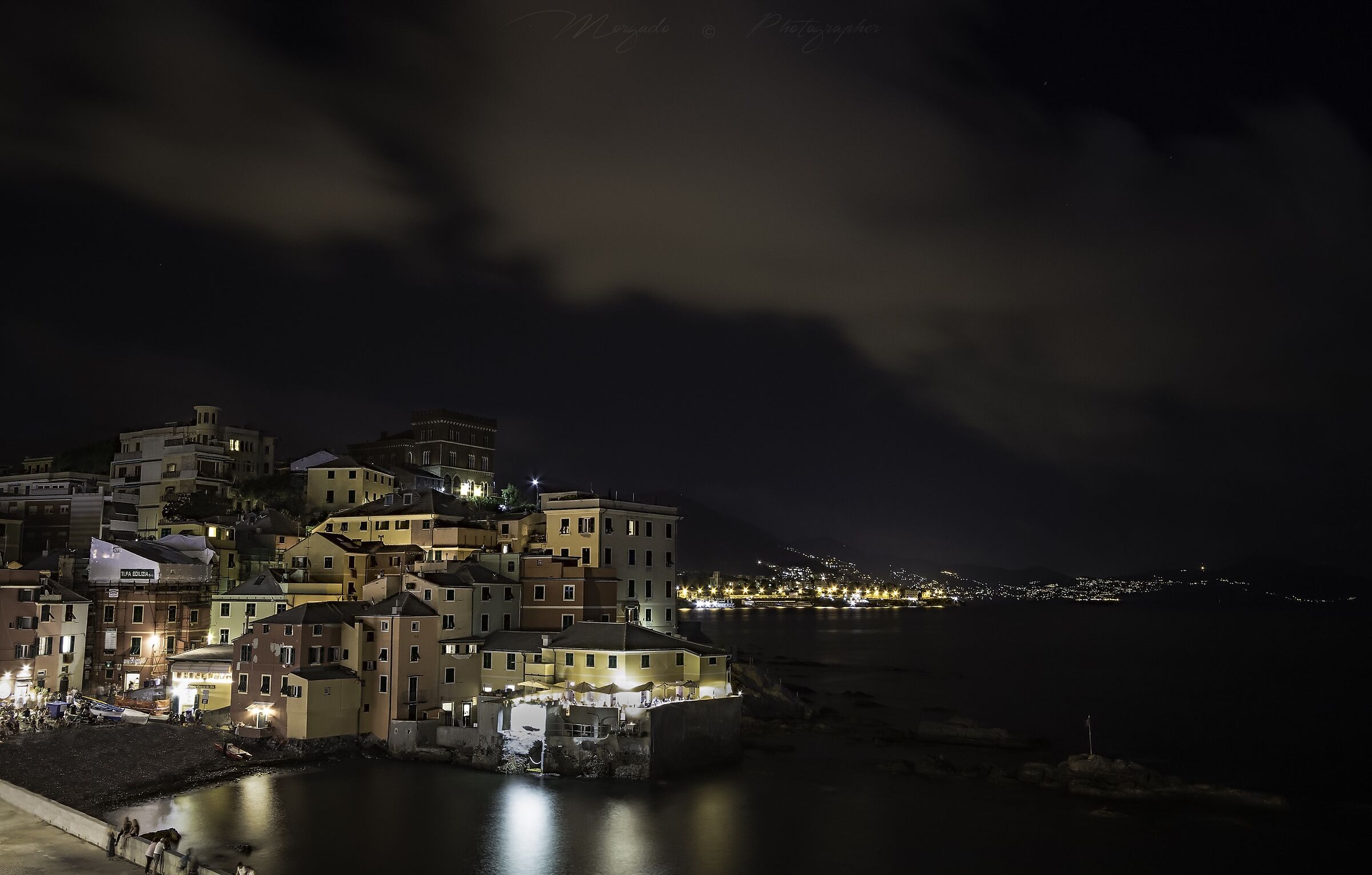 boccadasse notturno