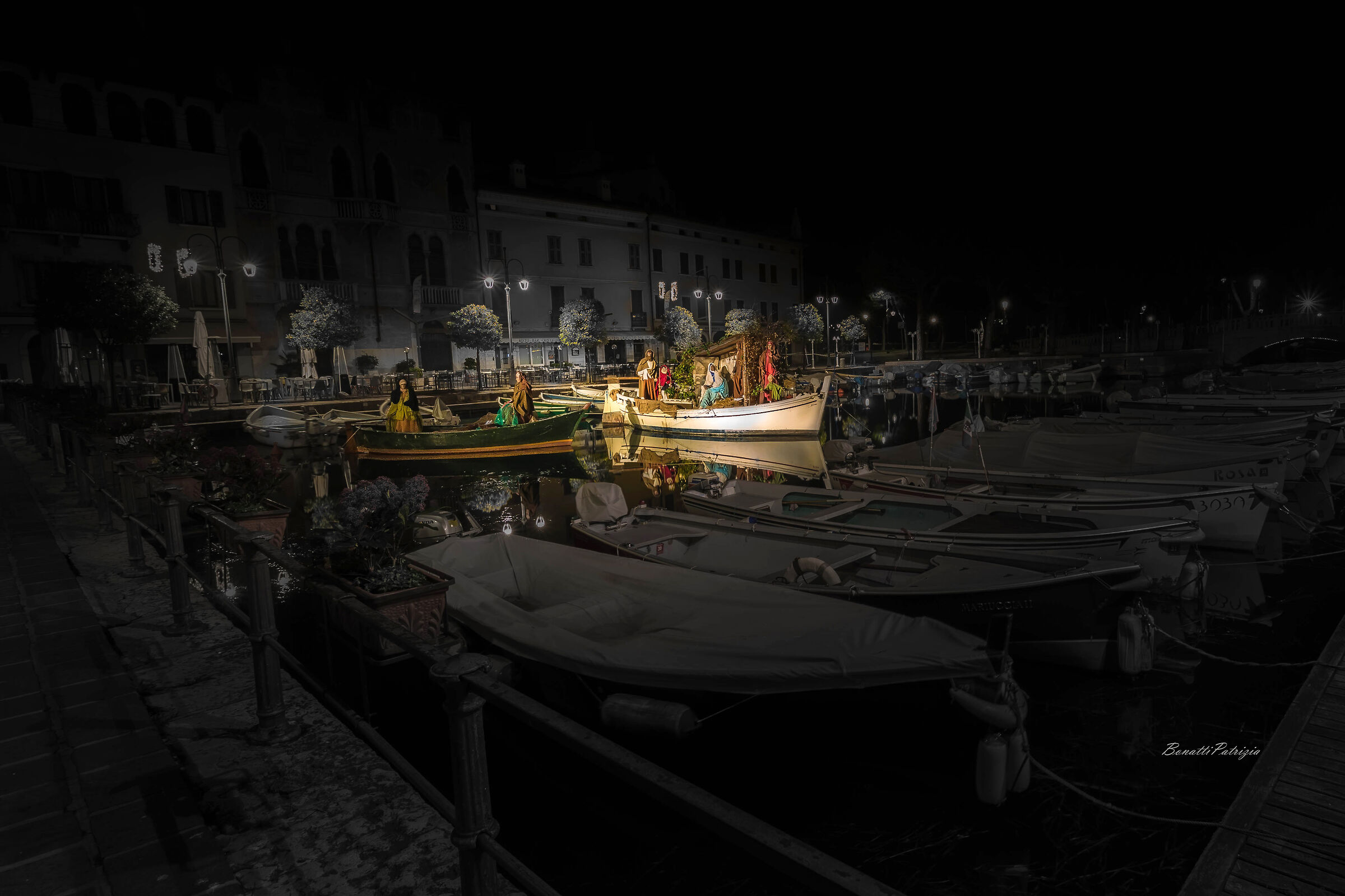 Desenzano del Garda and the nativity scene