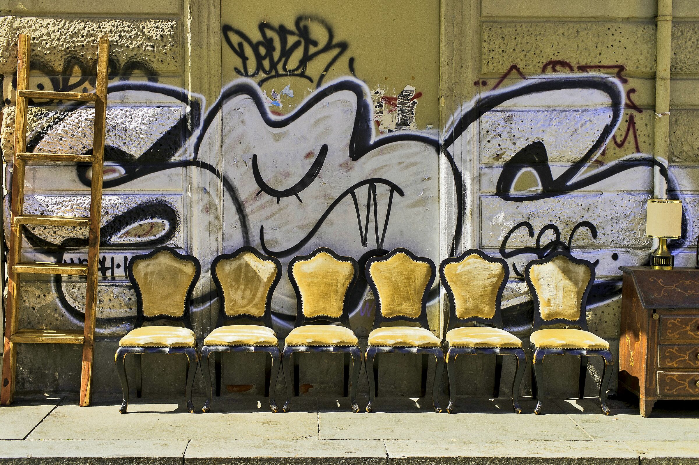 Different places in the sun