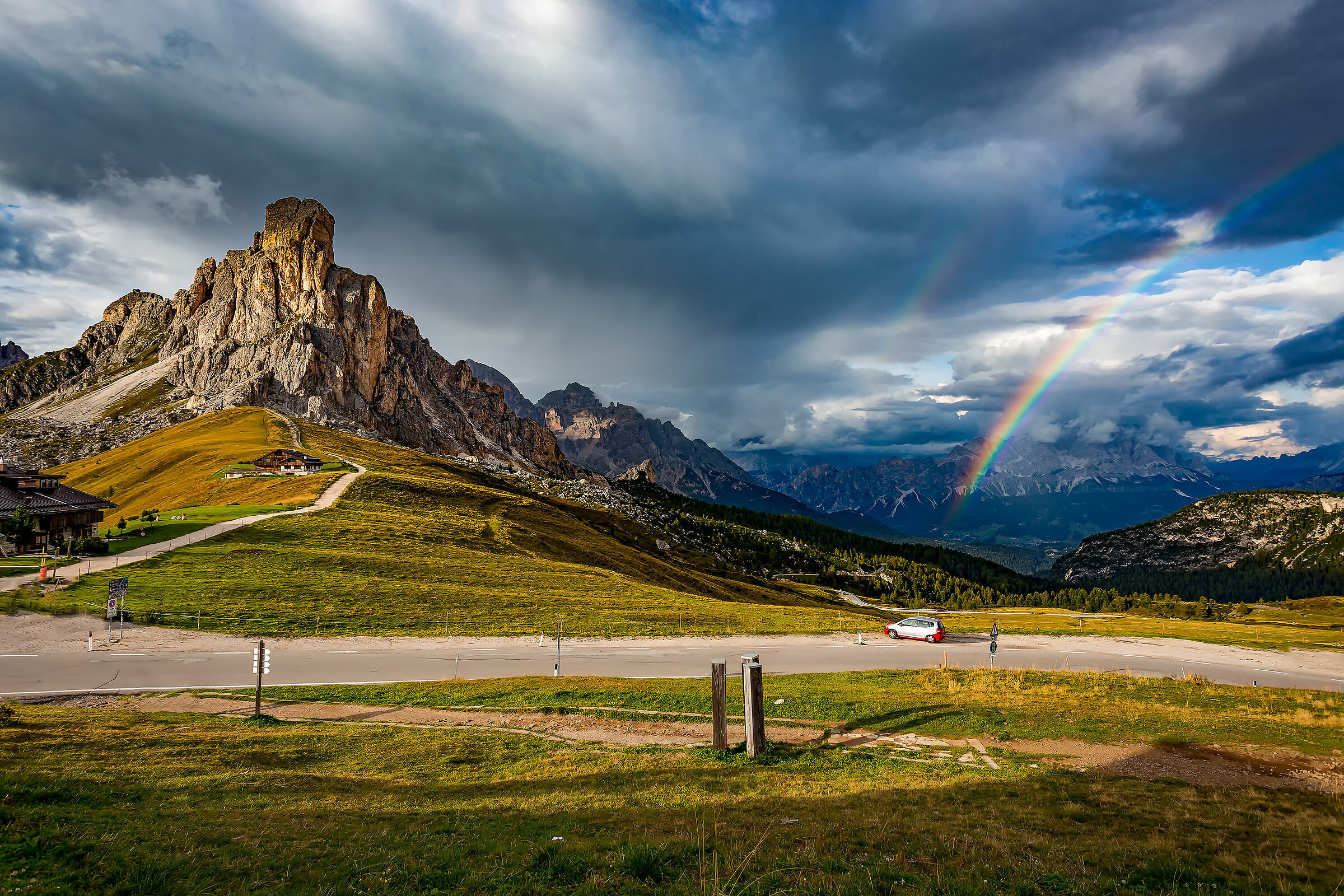 Arcobaleno Passo Giau