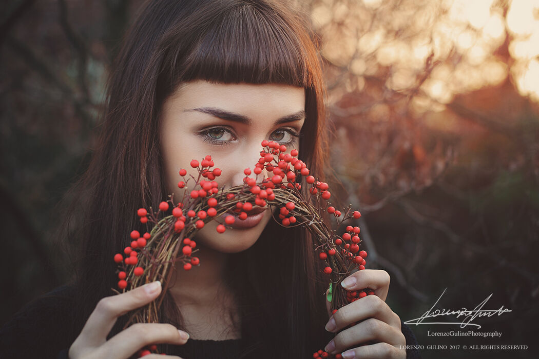 Wreath of red berries