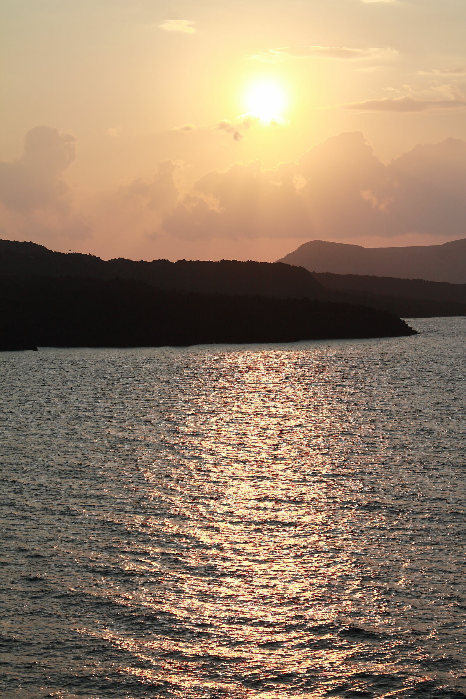 tramonto a santorini