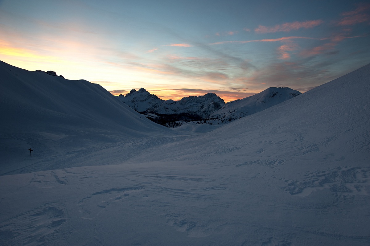 Alba verso il Cristallo