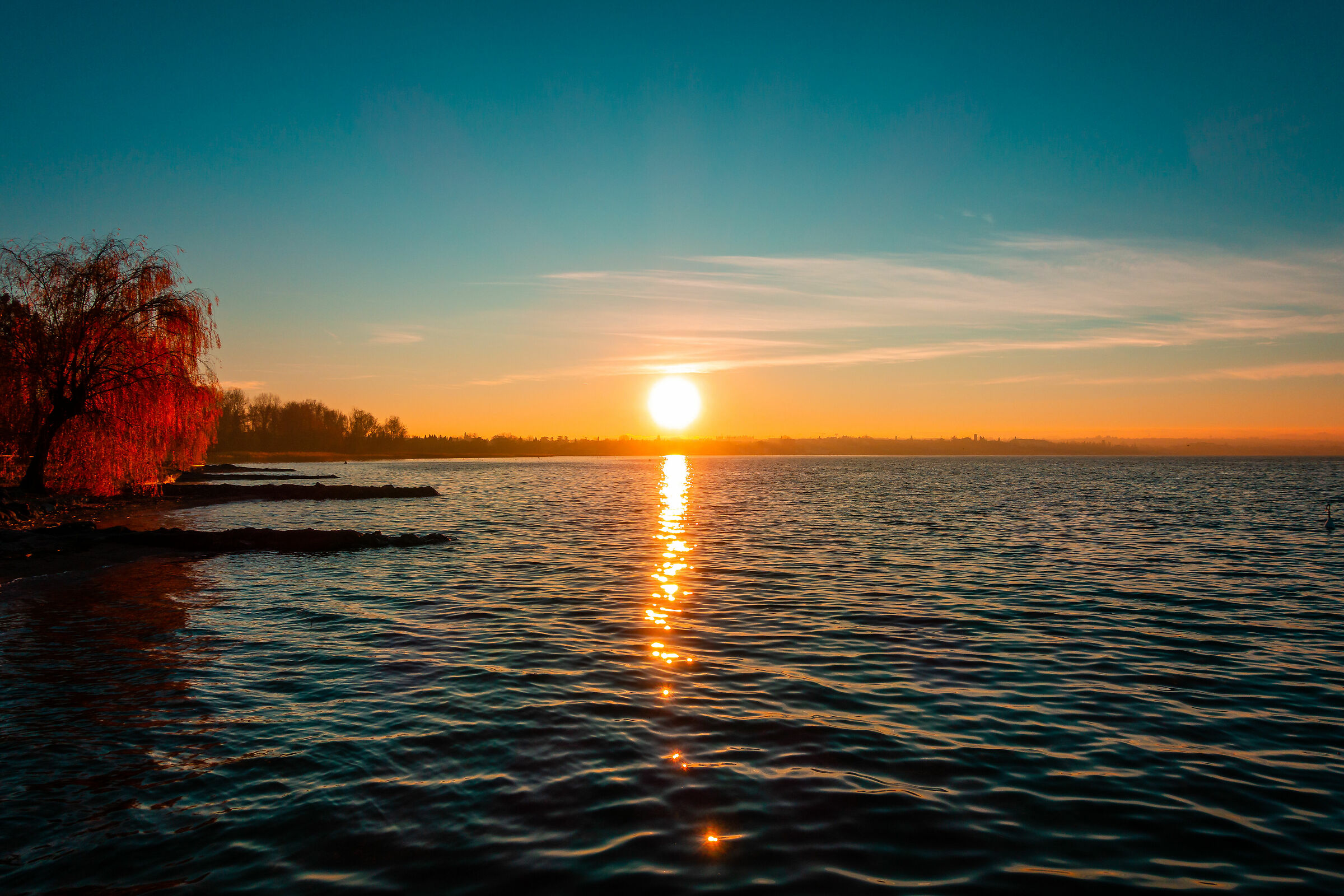 Tramonto sul Lago di Garda