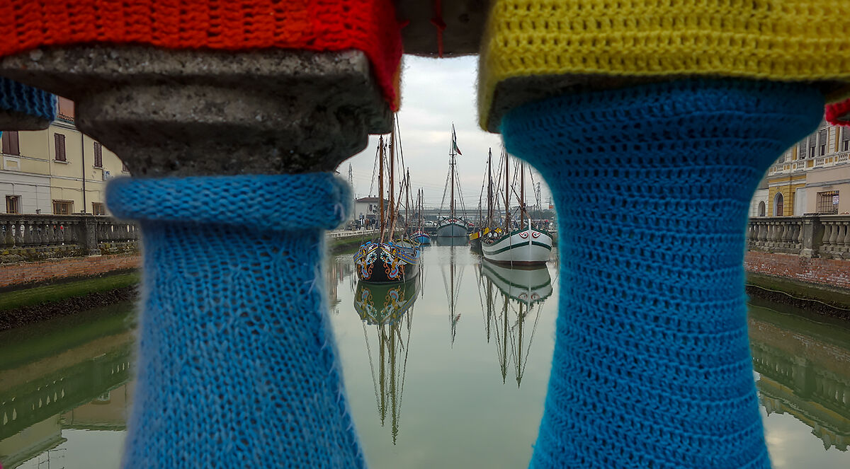 ... the Bridge with socks