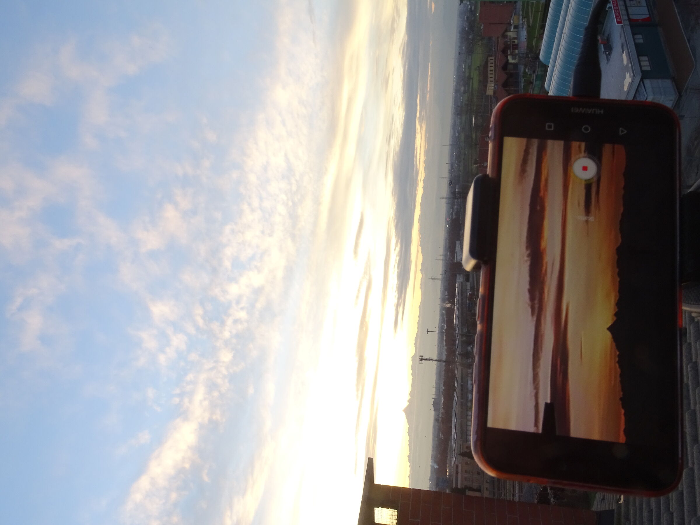 Time Lapse su tramonto...