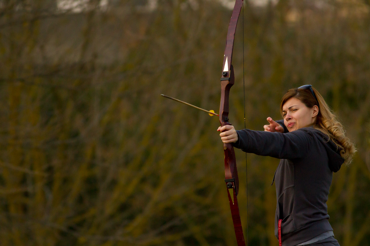I quattro arcieri di Fontana Candida