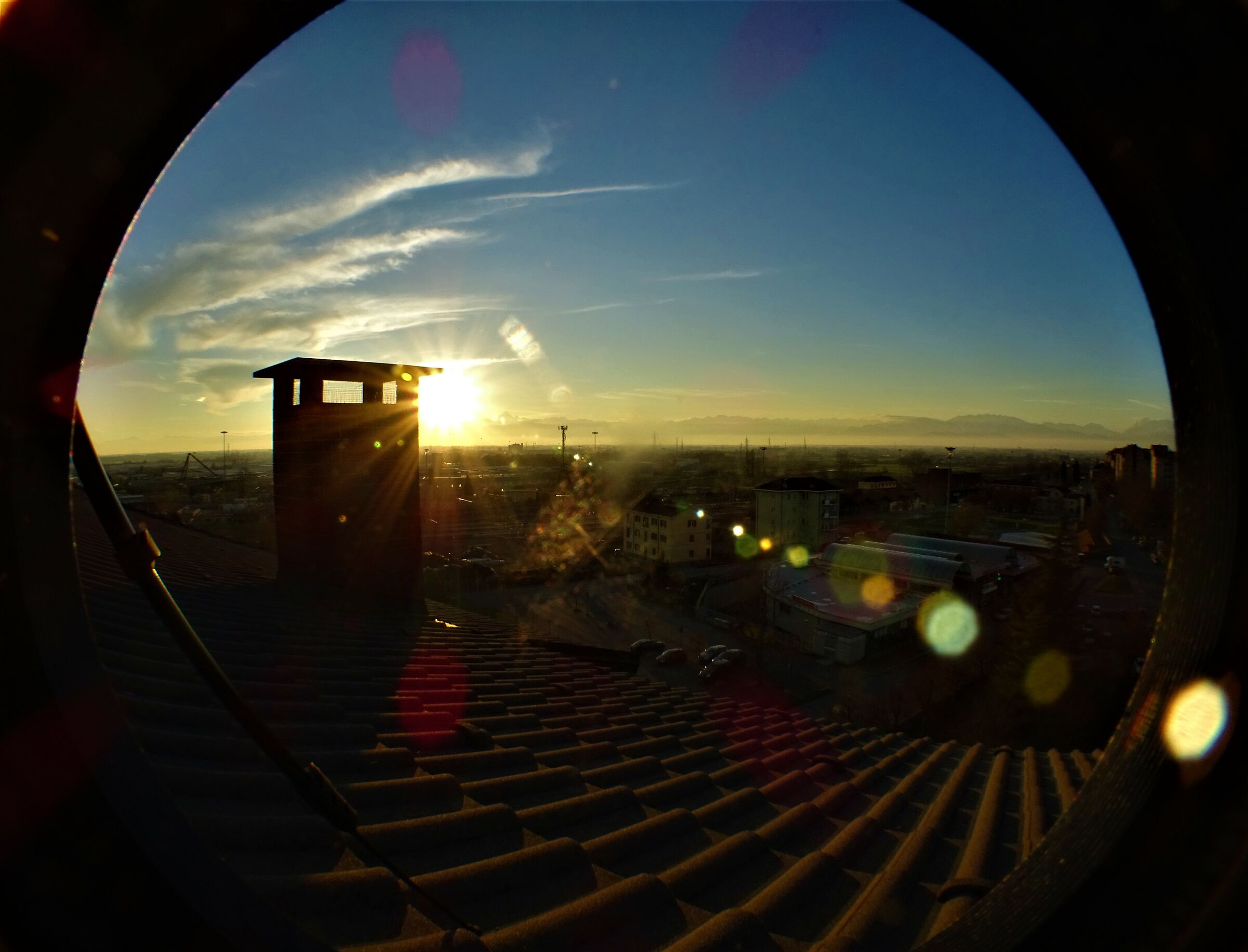 Panorama da un oblo'