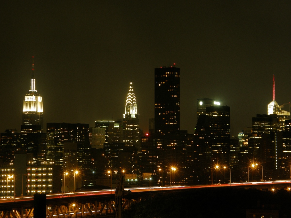 New York - Vista dalla camera (Queens -> Manhattan)