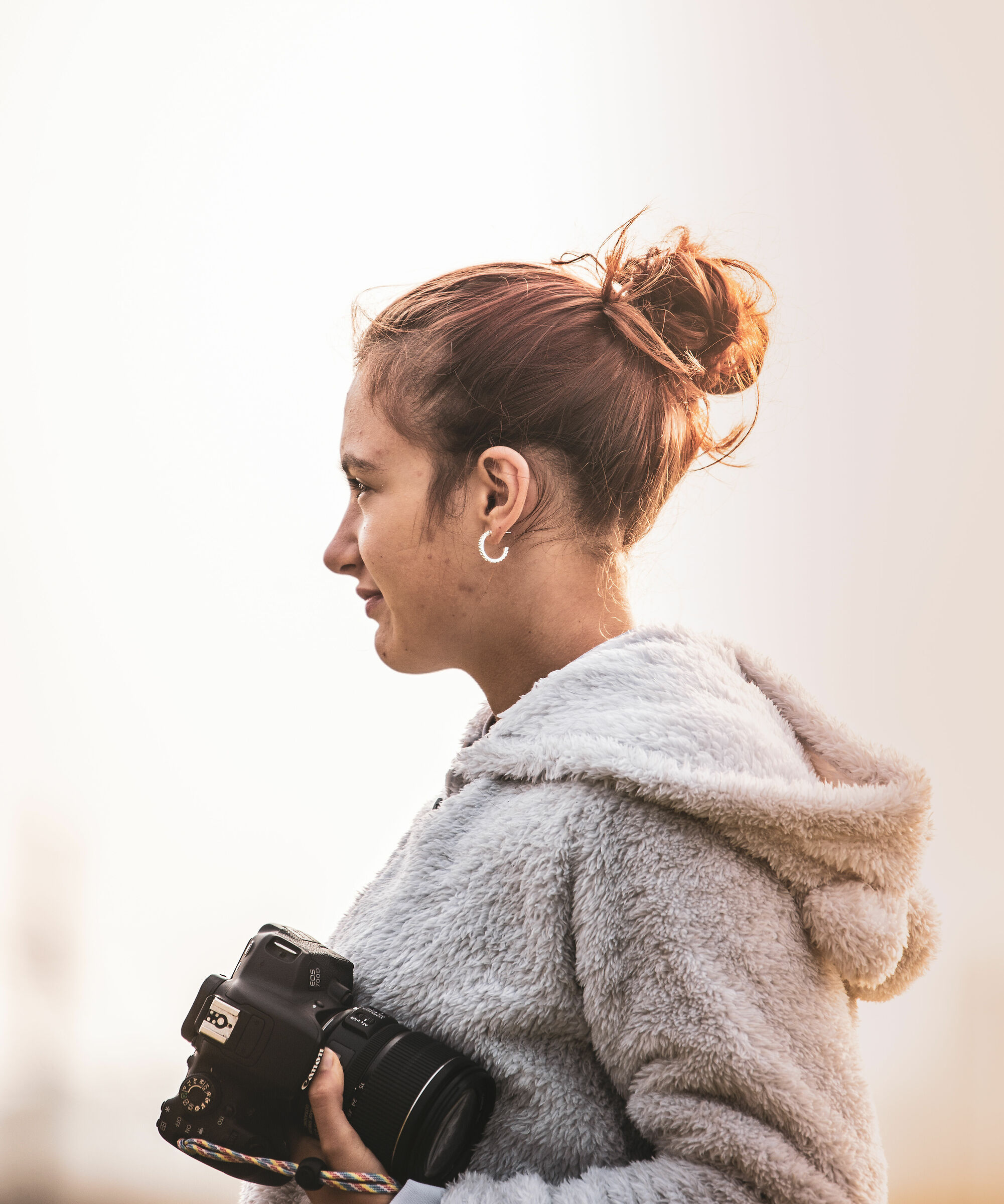 "Anche lei fotografa"