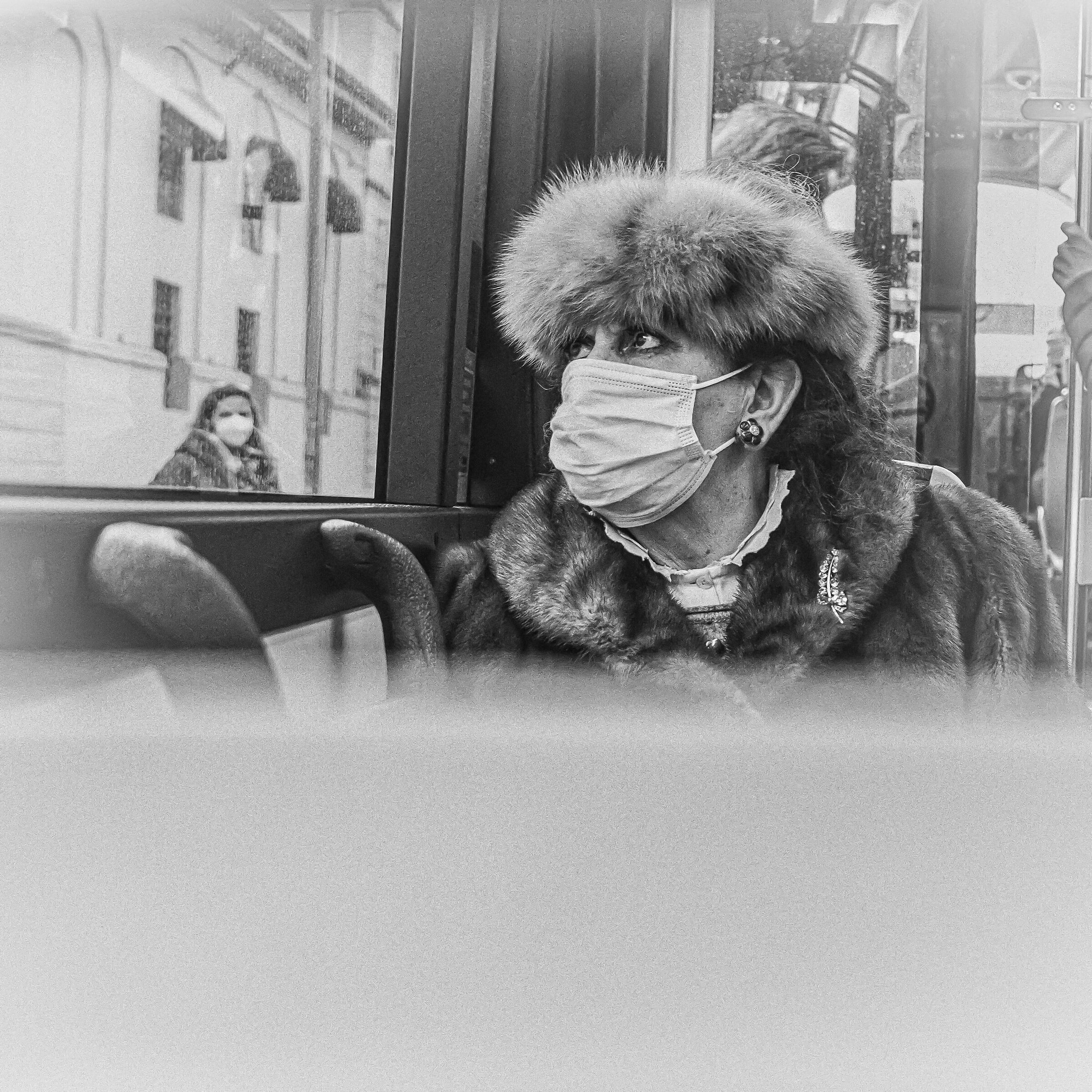 Sul Bus. Milano, Dicembre 2020.