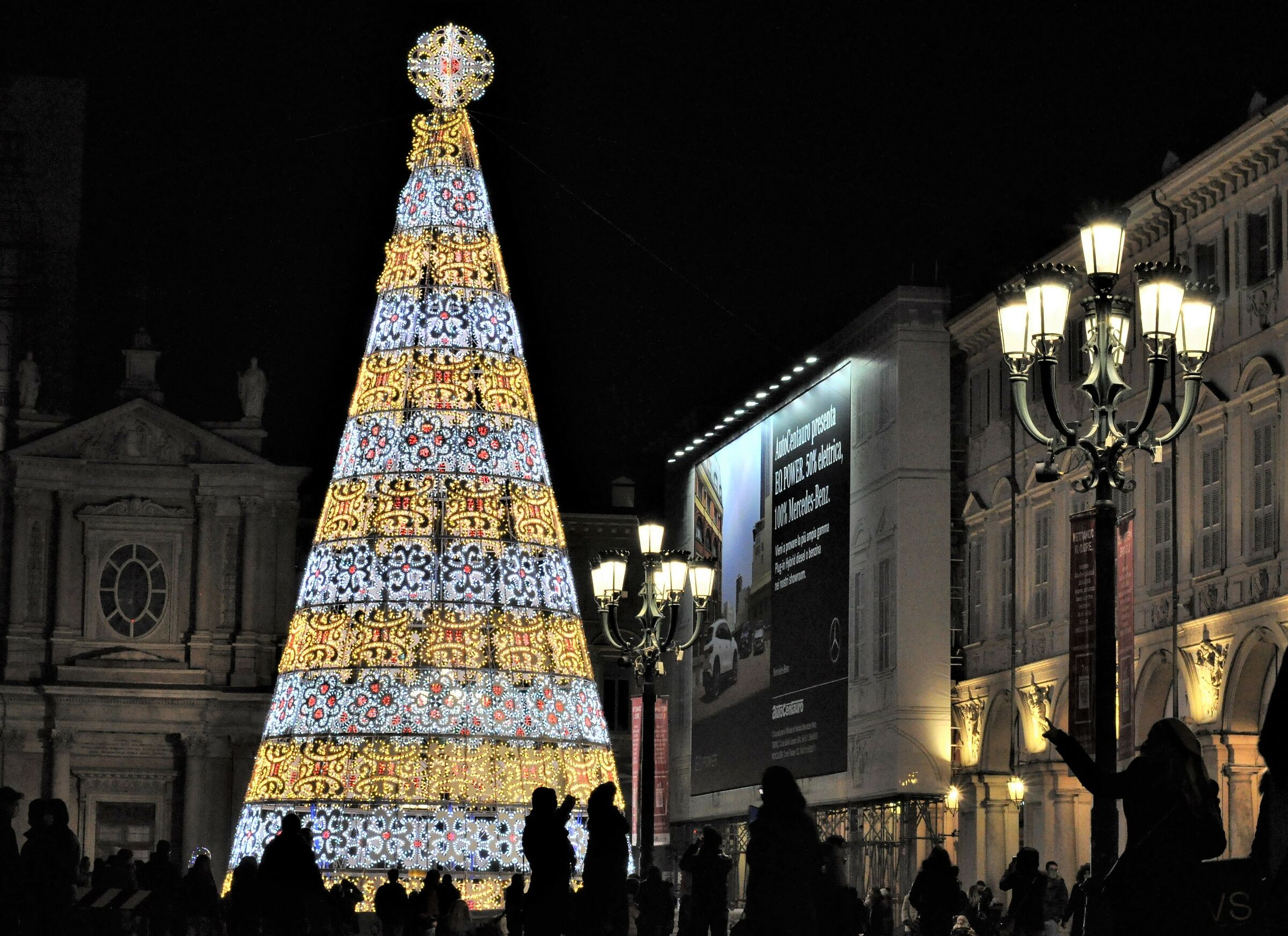 Piazza Castello Albero di Natale Torino