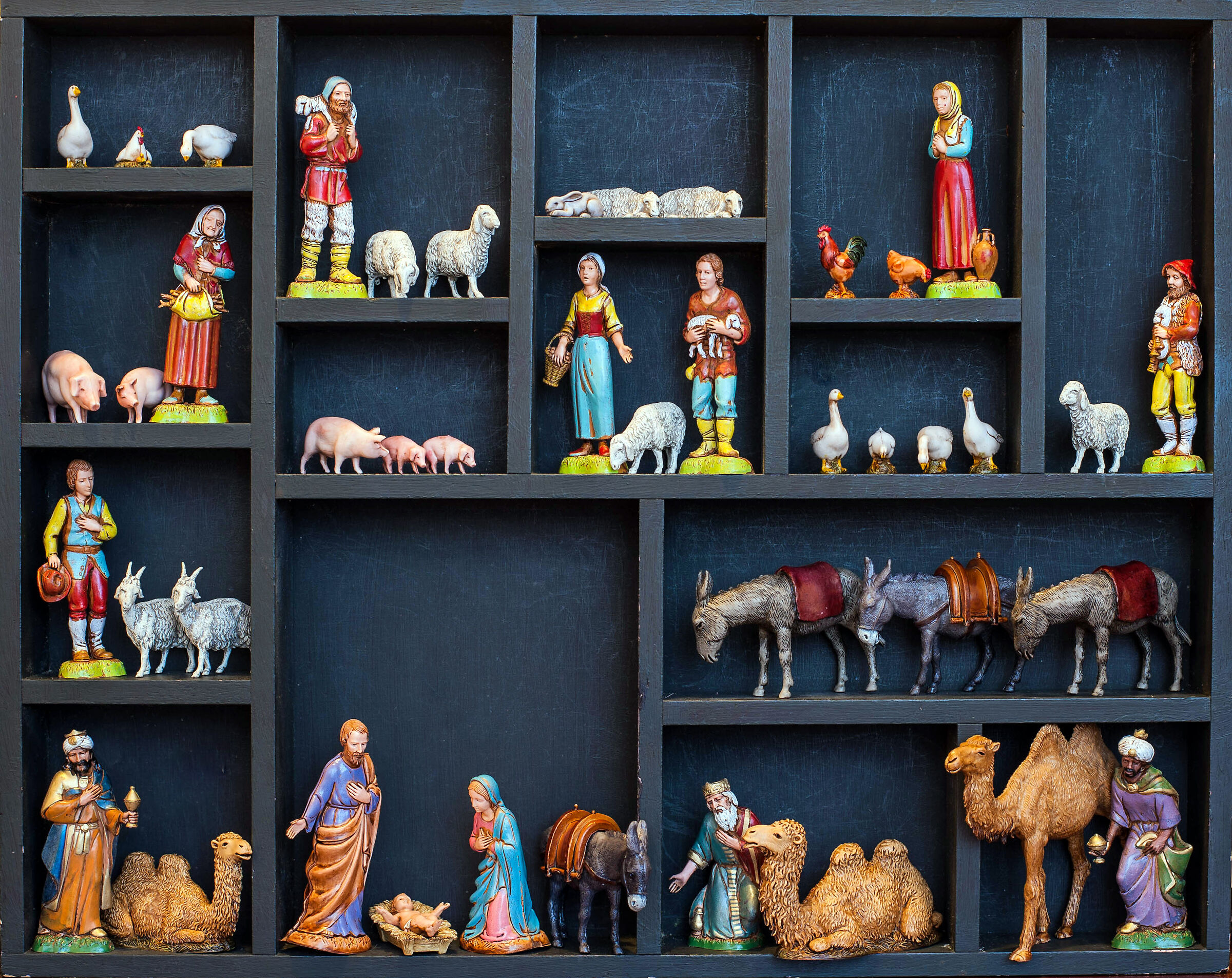 Presepe destrutturato