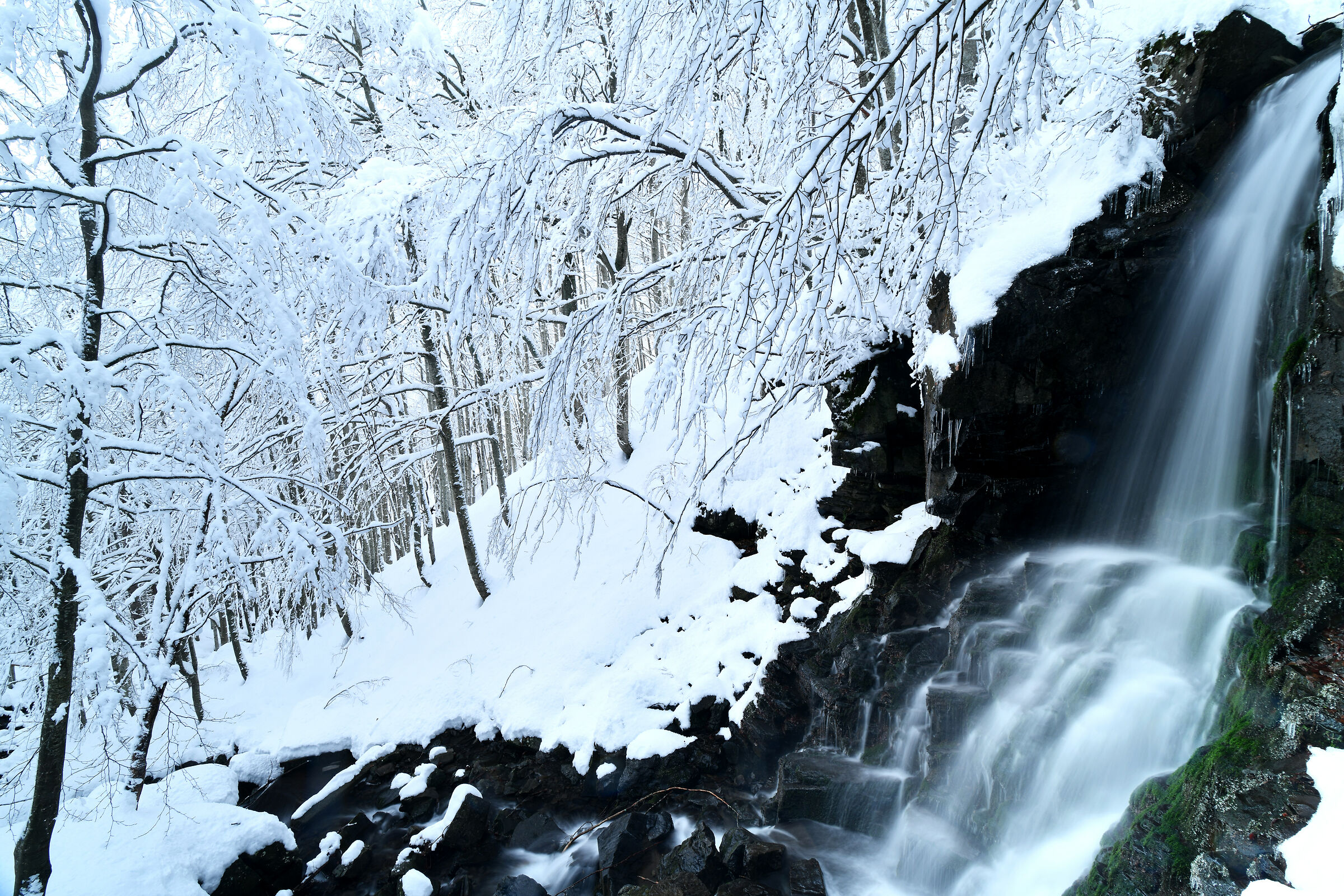 La cascata incantata