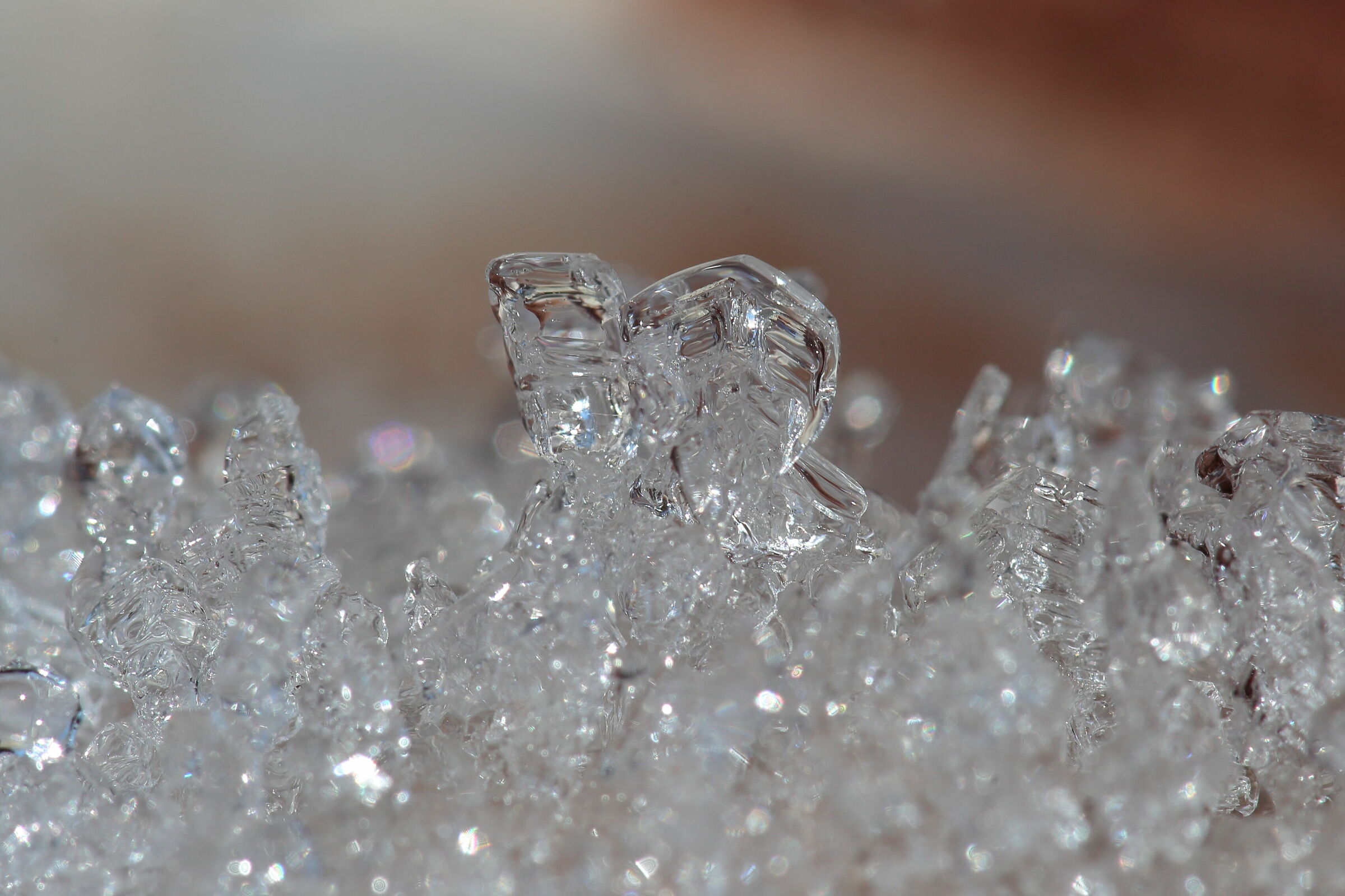 Cristalli di ghiaccio