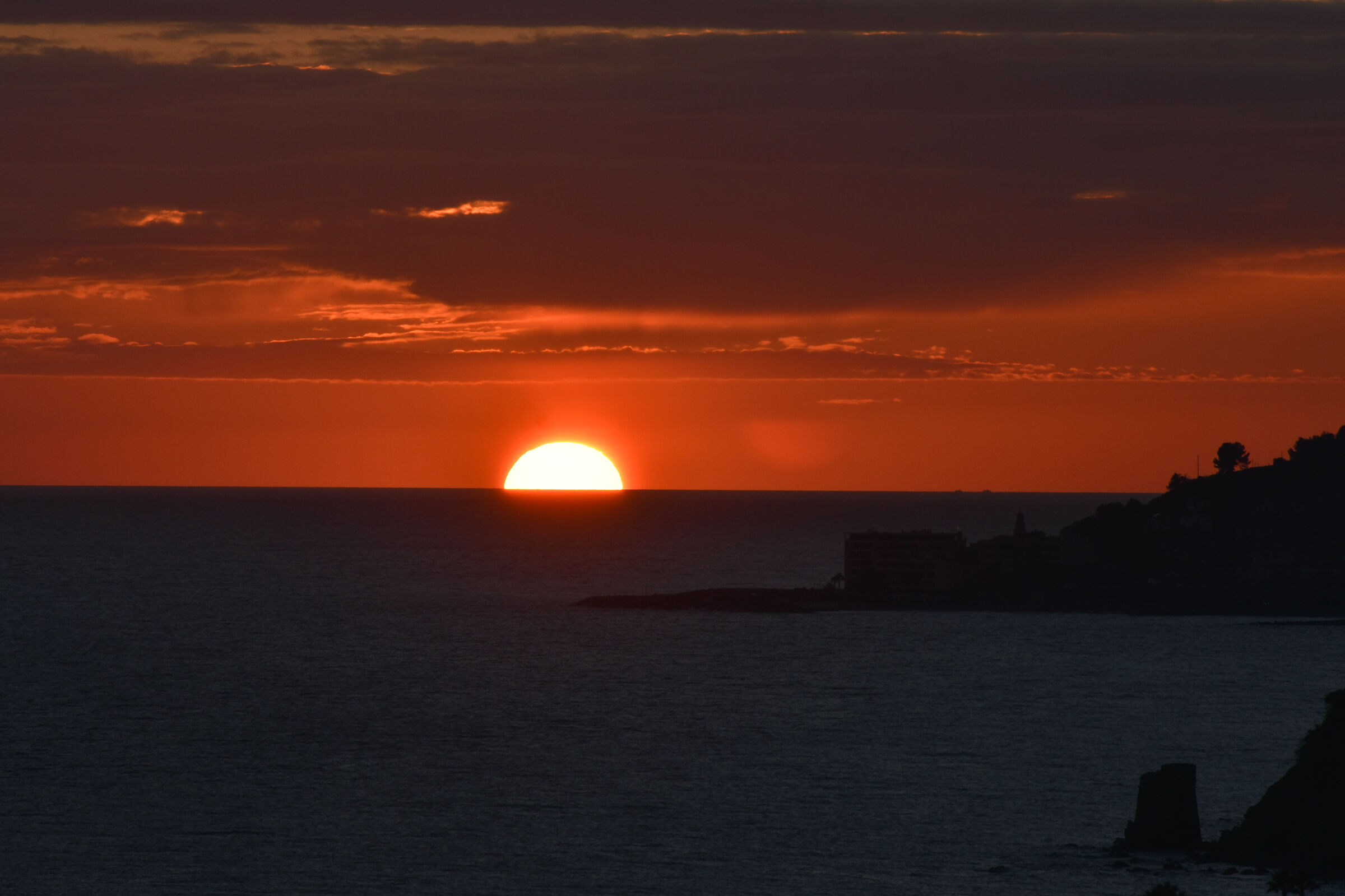 sunset from Borgo Parasio IM