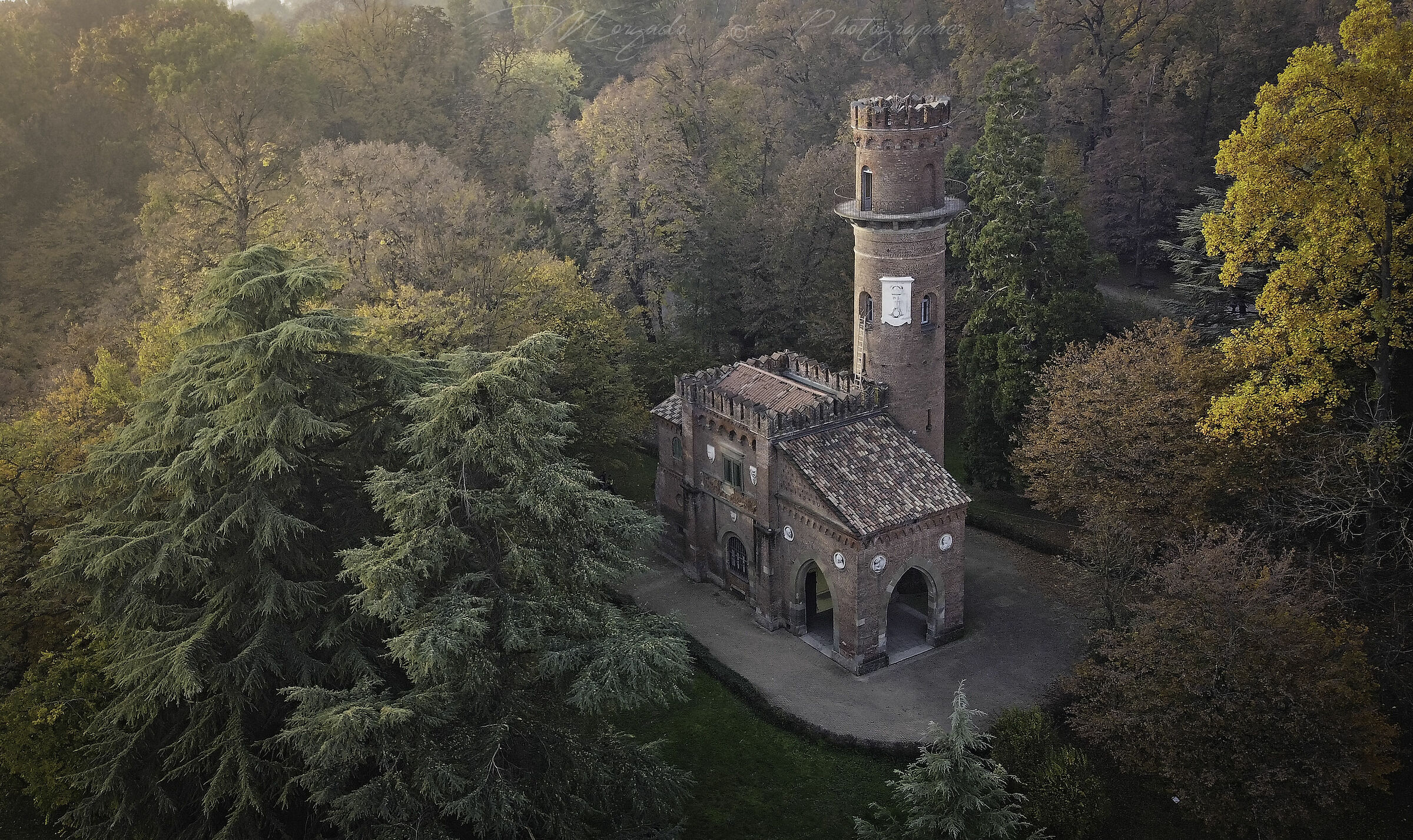 volo sul parco di Monza