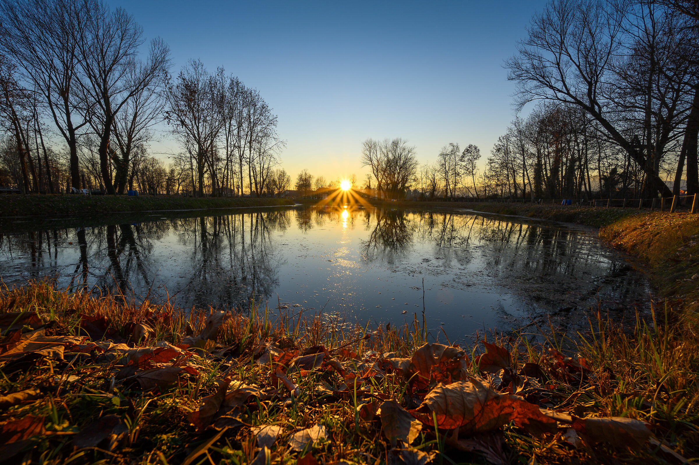 Tramonto di fine autunno