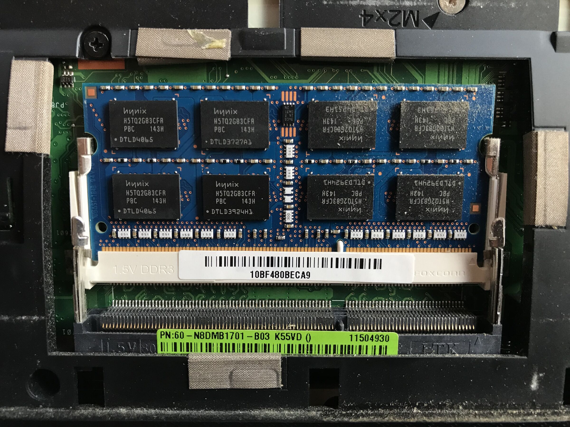 memoria ram 4gb