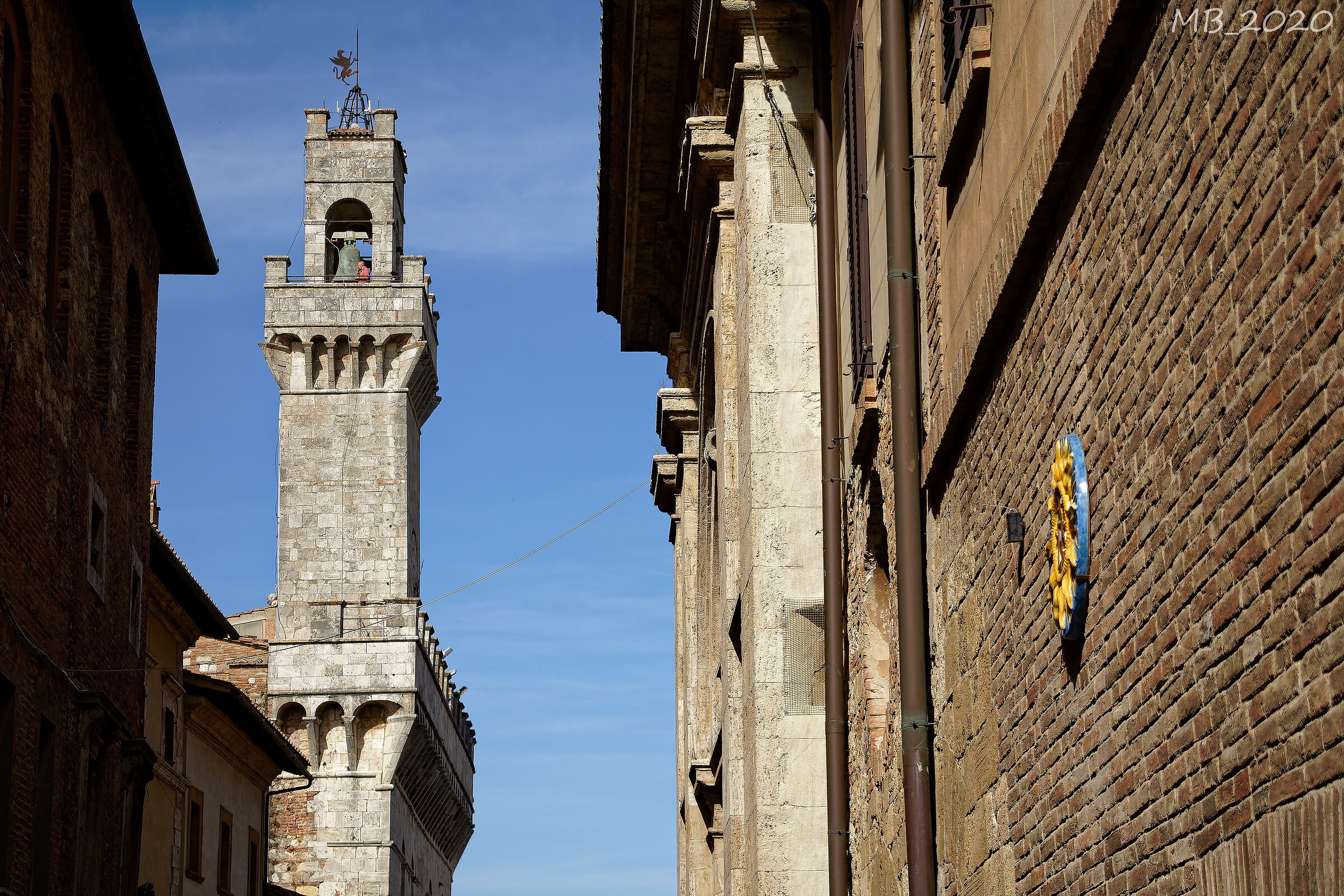 Tower of the Municipality of Montepulciano