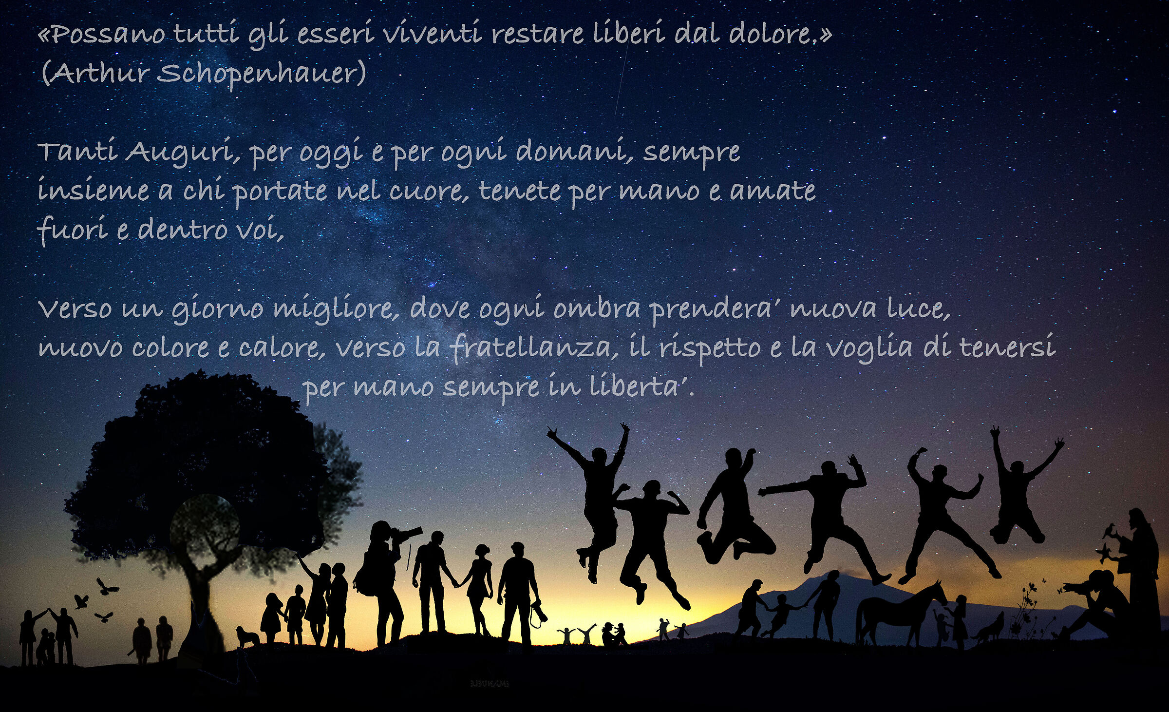 Verso un nuovo Giorno - Buona Luce a Tutti Voi