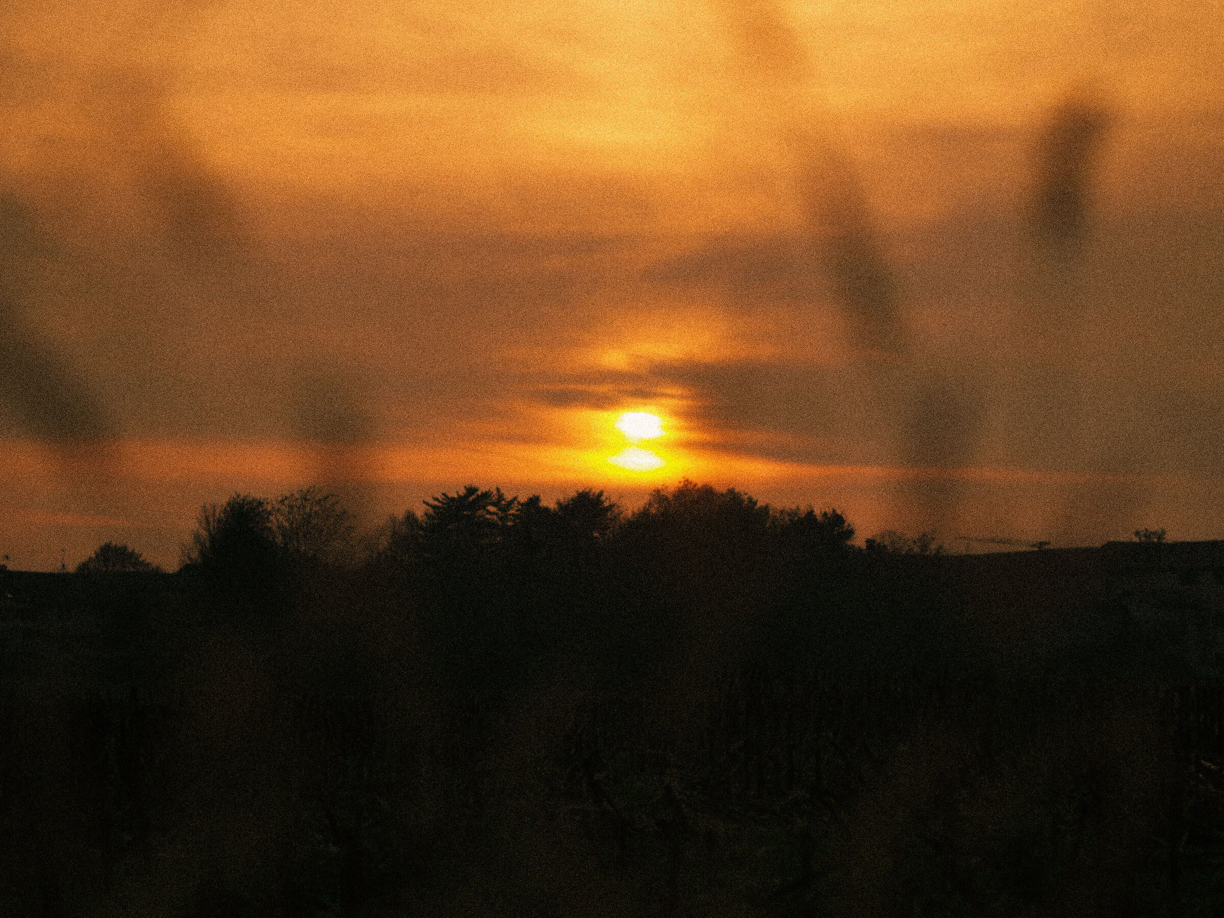 Sunset in the valley