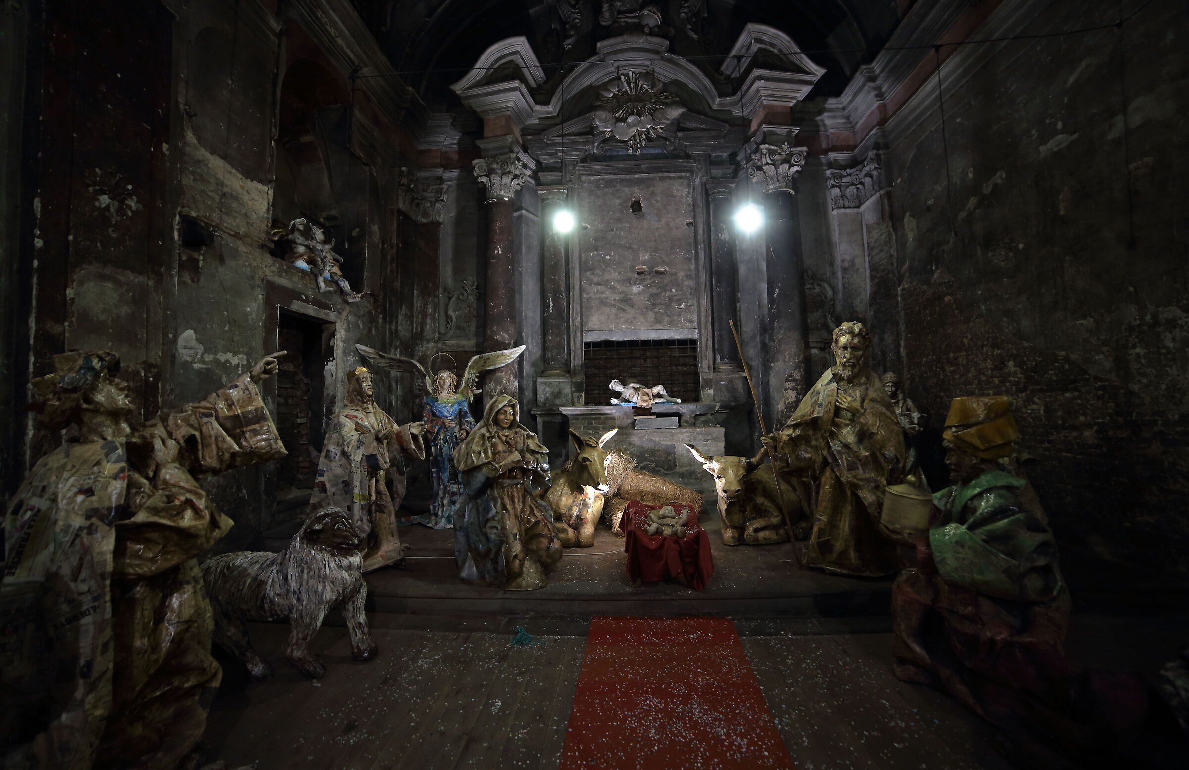 Il presepe di cartapesta