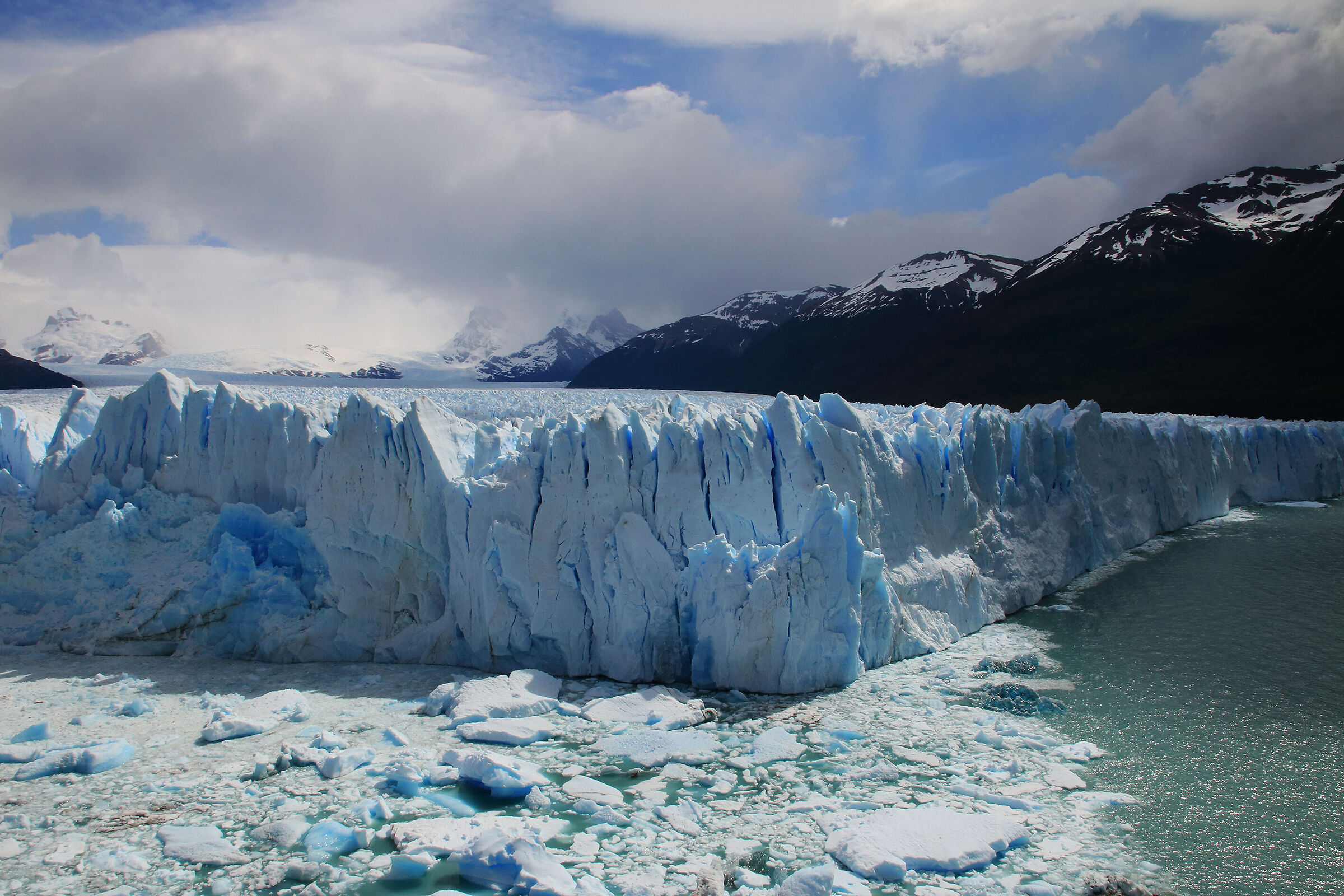 il fronte del Perito Moreno