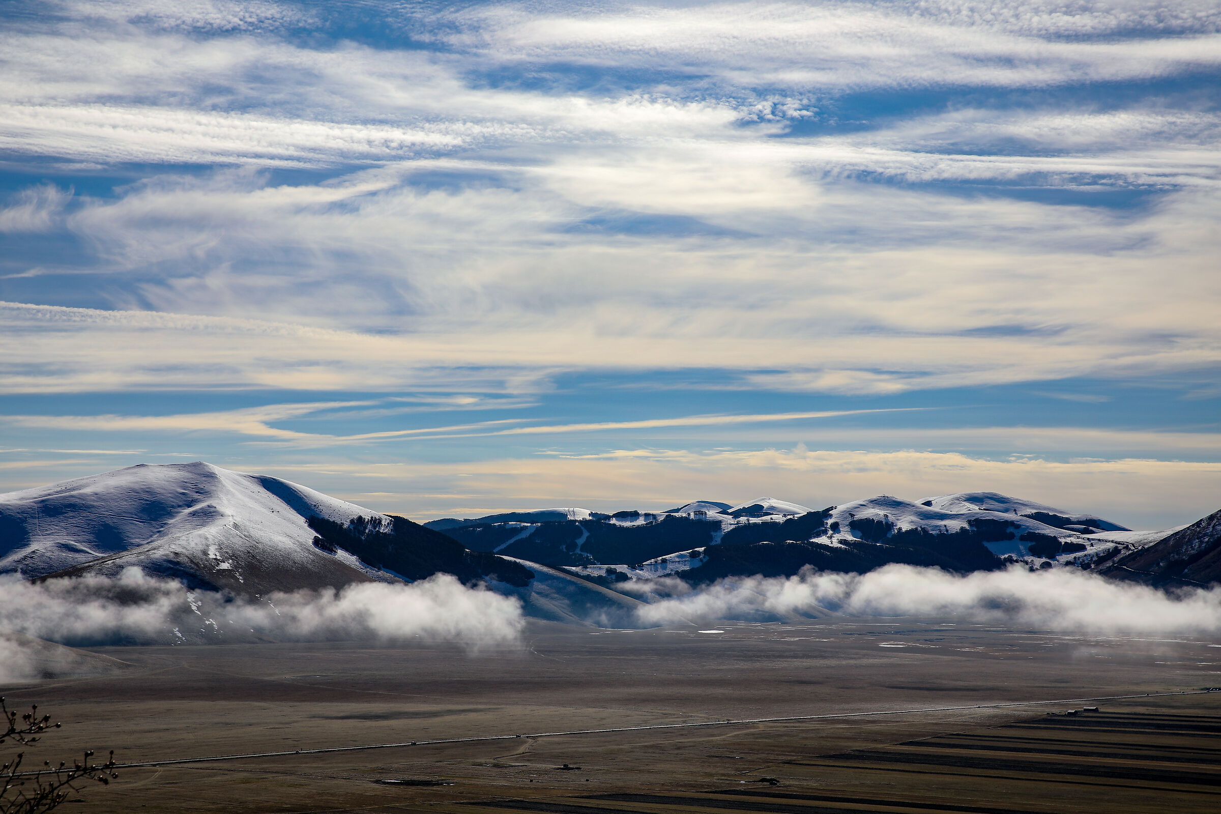 Clouds on the horizon