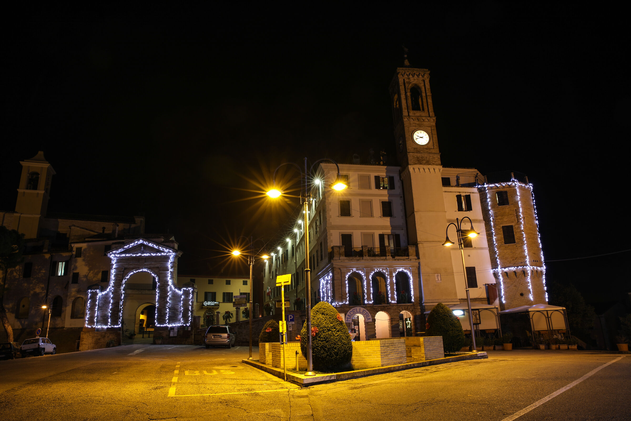 Luminaries in Morro d'Alba